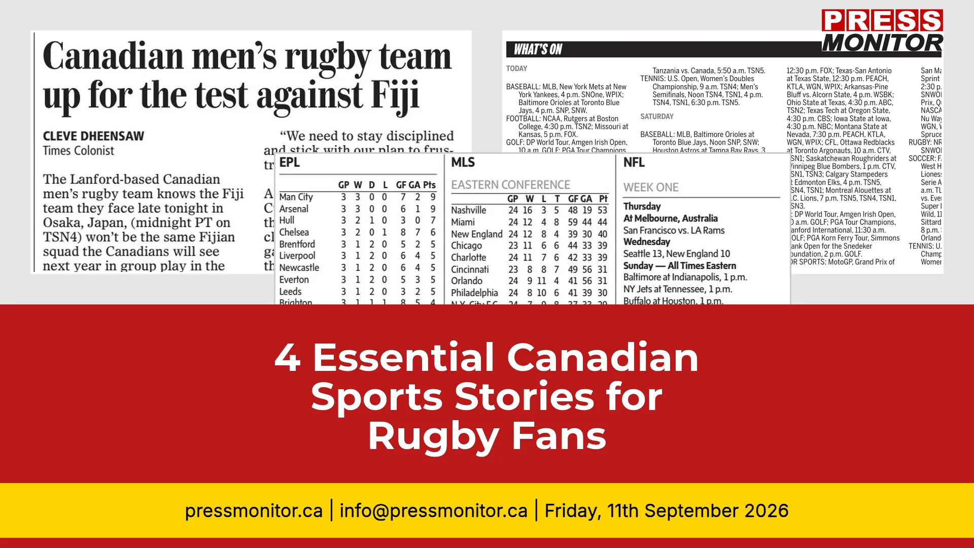 [4] Essential Canadian Sports Stories for Rugby Fans