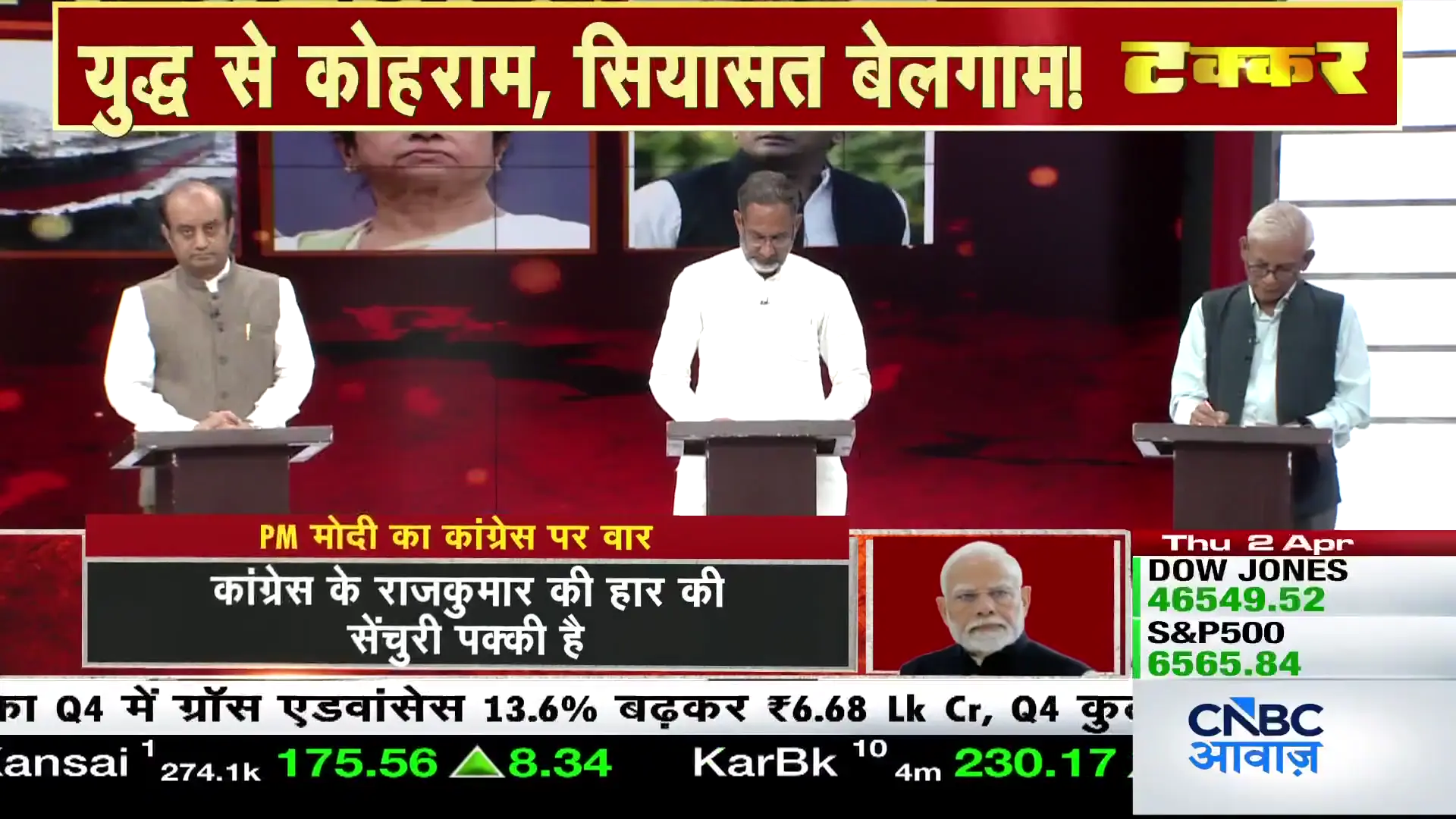cnbcawaaz's Daily Power Capsule: वैश्विक संकटों के बीच भारत की राजनीतिक एवं आर्थिक स्थिति, बाज़ार विश्लेषण और खेल जगत की झलक