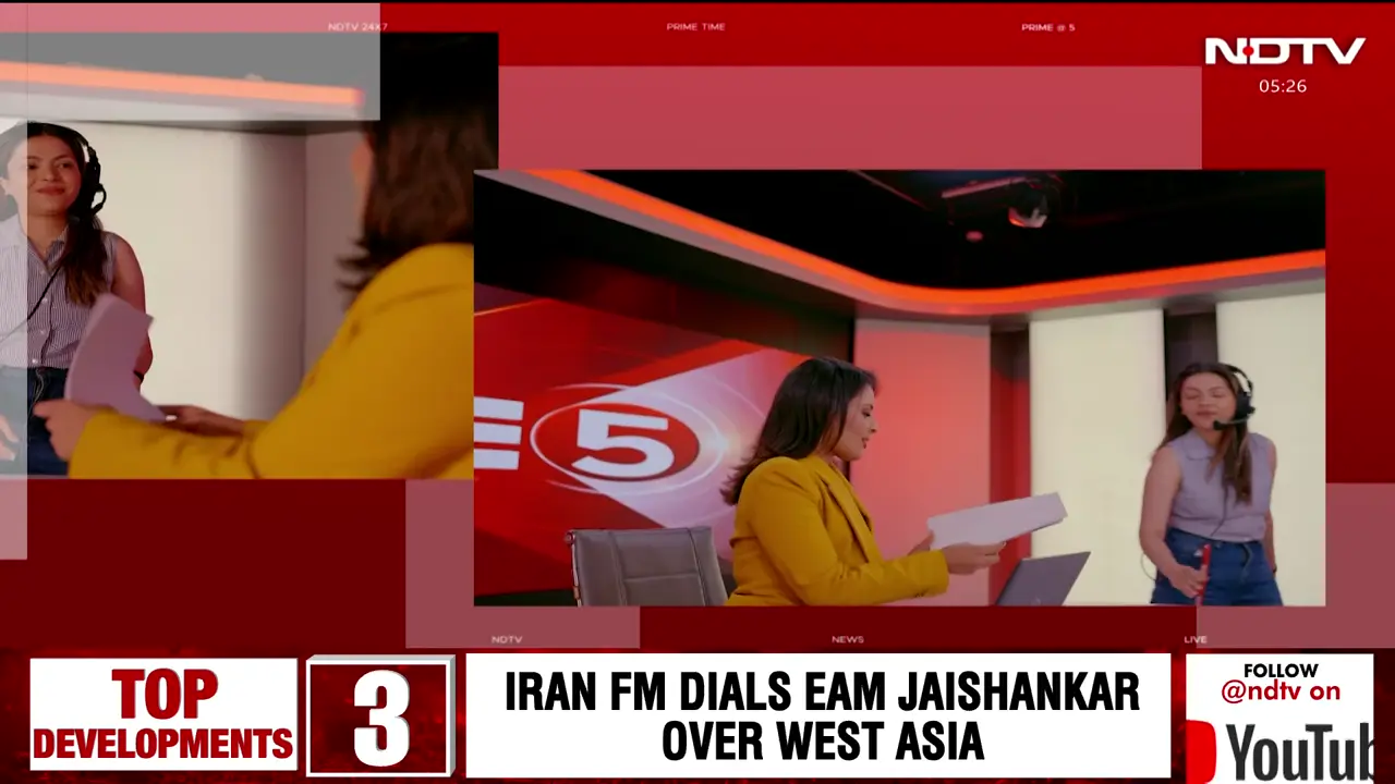 ndtv24x7's Power Monitor: Global Crises, Indian Elections, and Economic Shifts Dominate April 5 Broadcast Coverage