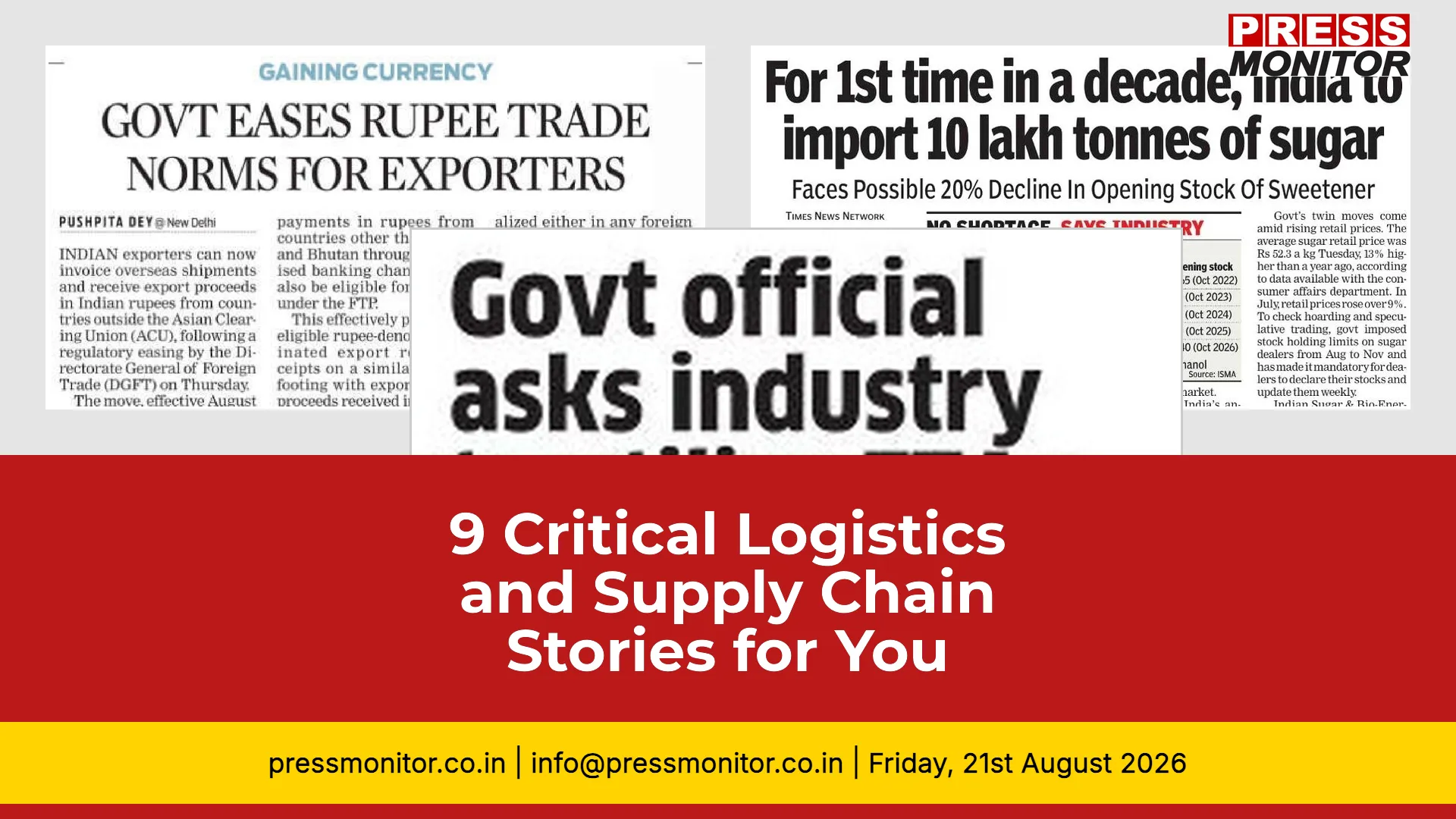9 Critical Logistics and Supply Chain Stories for Professionals