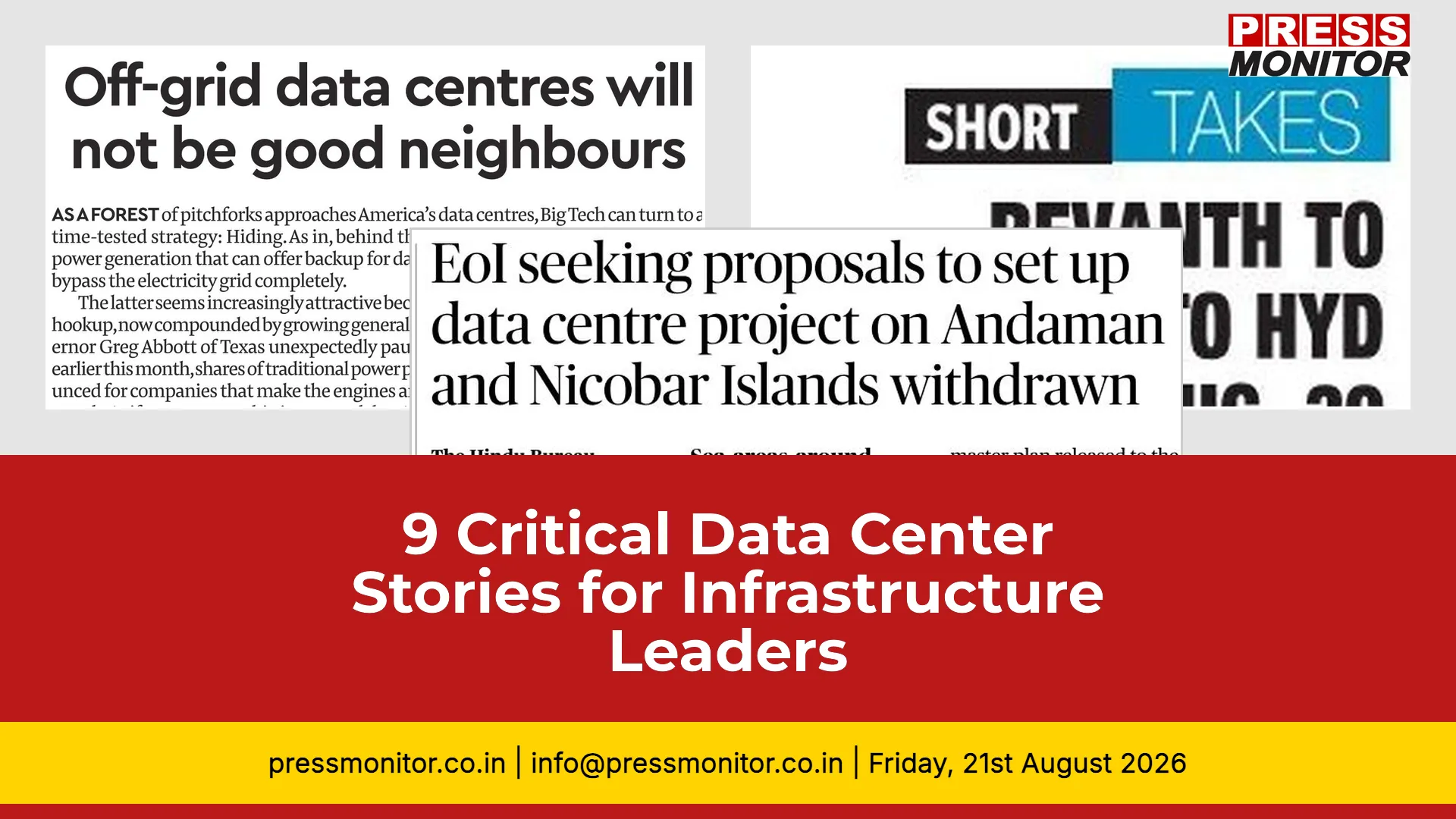 9 Critical Data Center Stories for Infrastructure Leaders