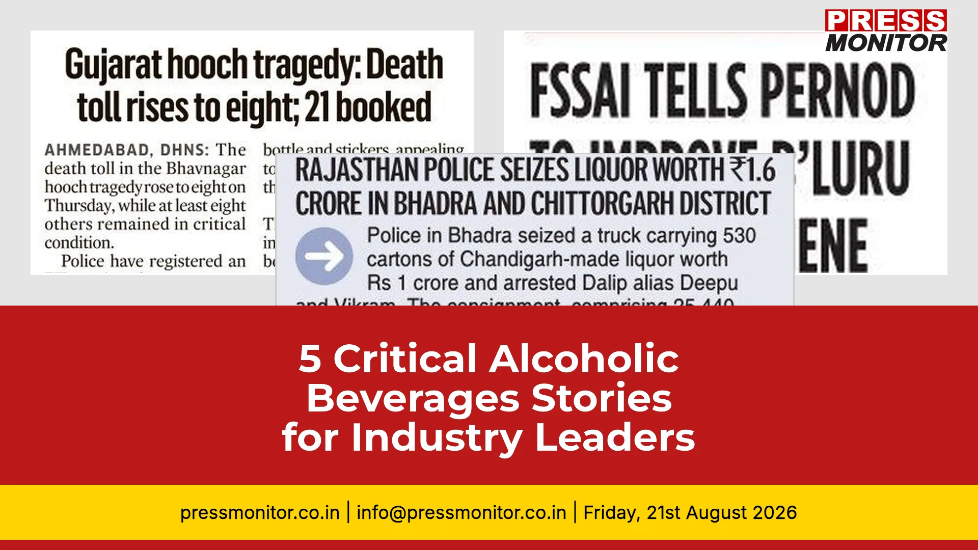 5 Critical Alcoholic Beverages Stories for Industry Leaders