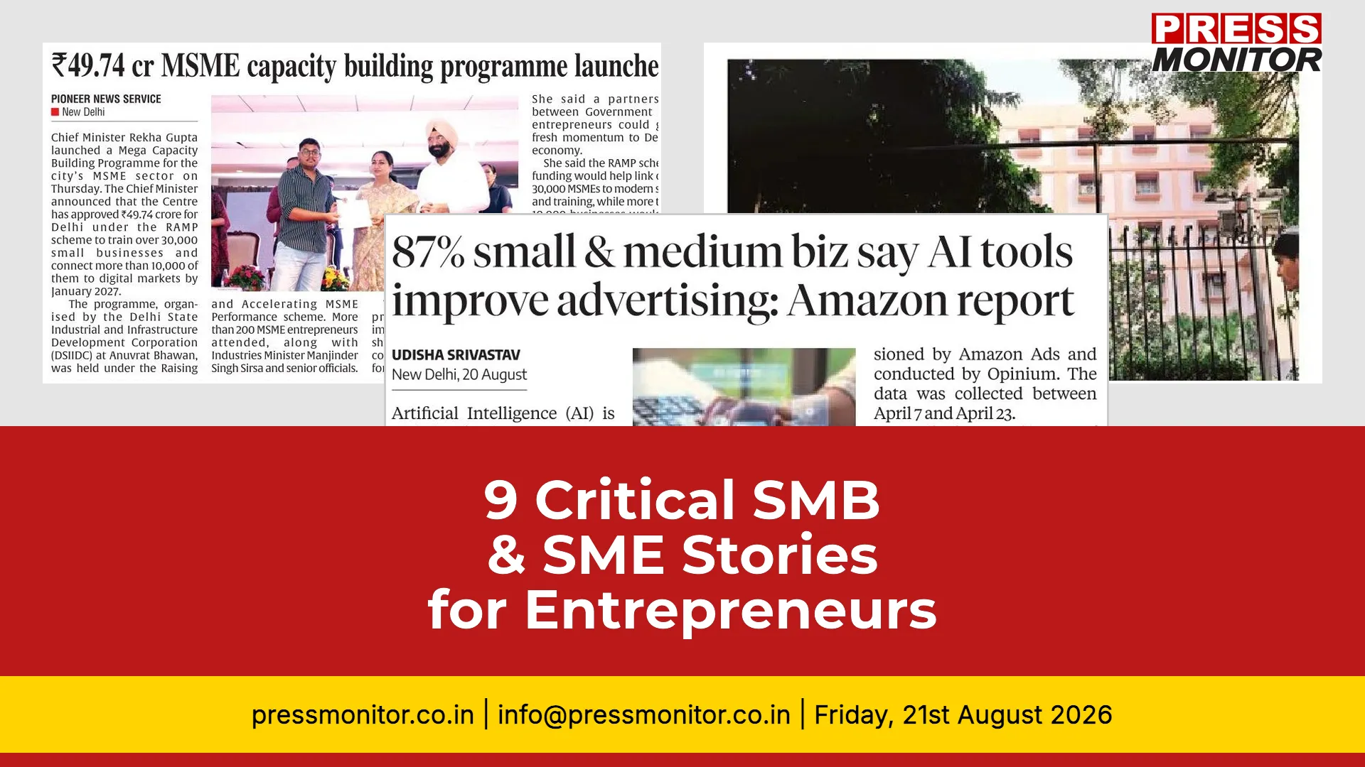 9 Critical SMB & SME Stories for Entrepreneurs