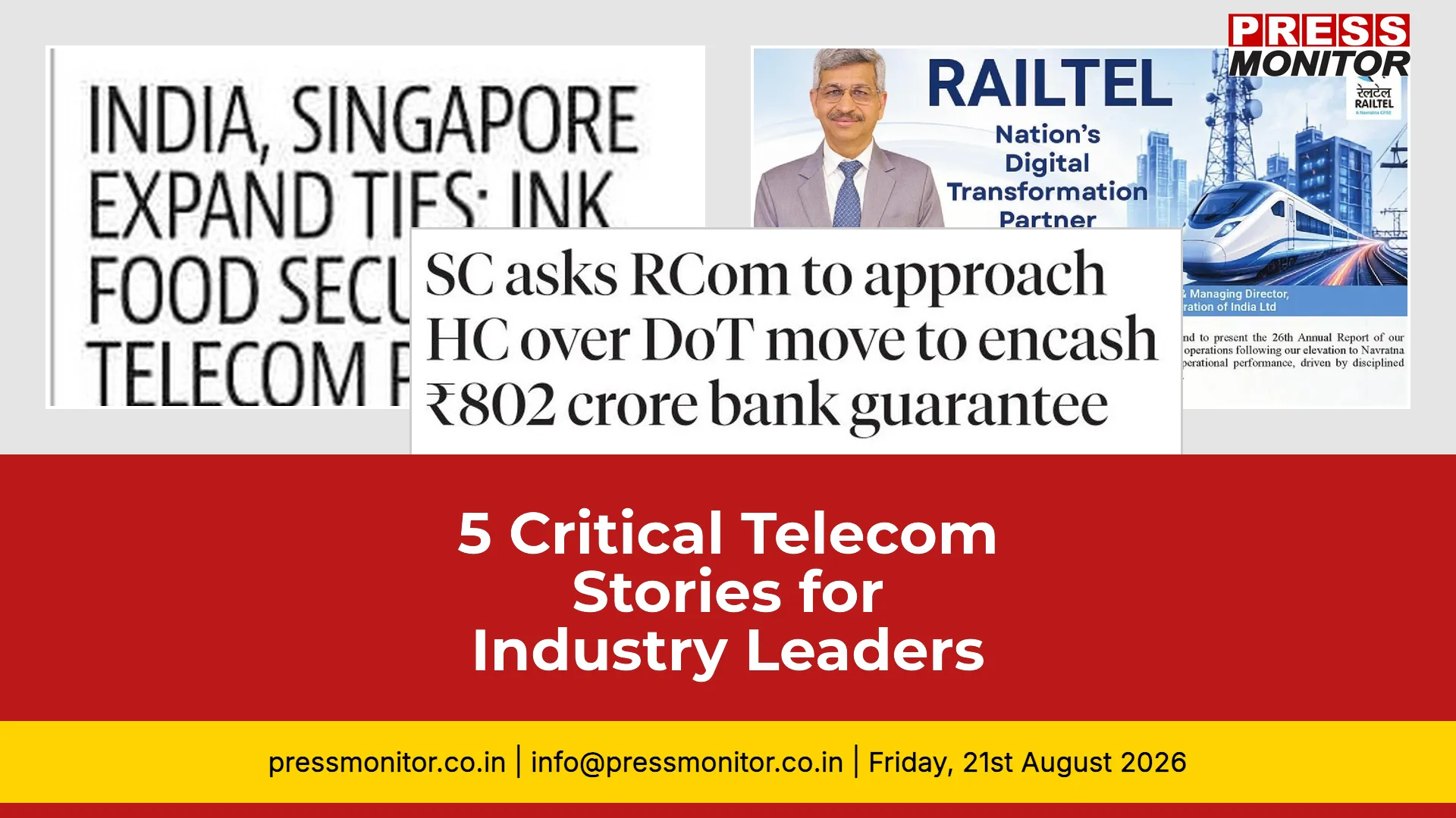 5 Critical Telecom Stories for Industry Leaders