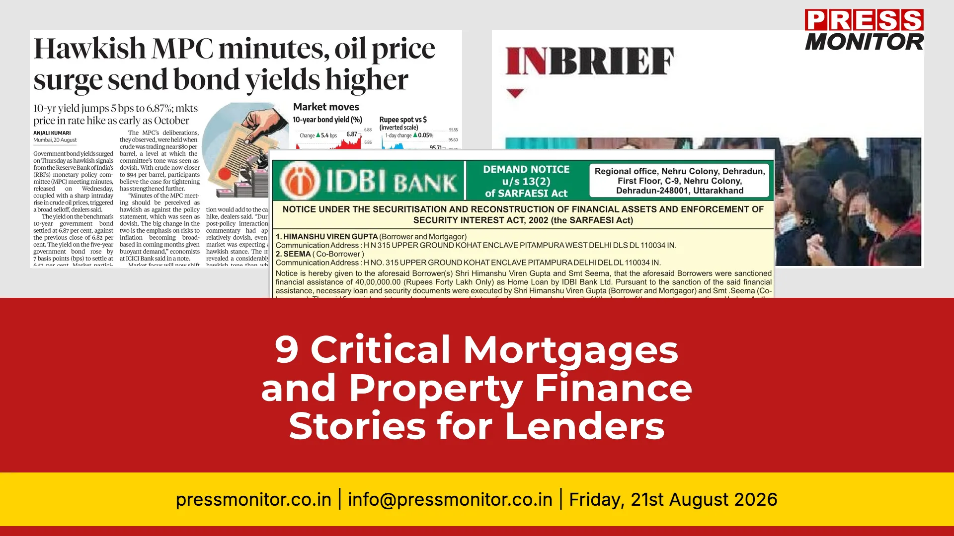 9 Critical Mortgages and Property Finance Stories for Lenders and Borrowers