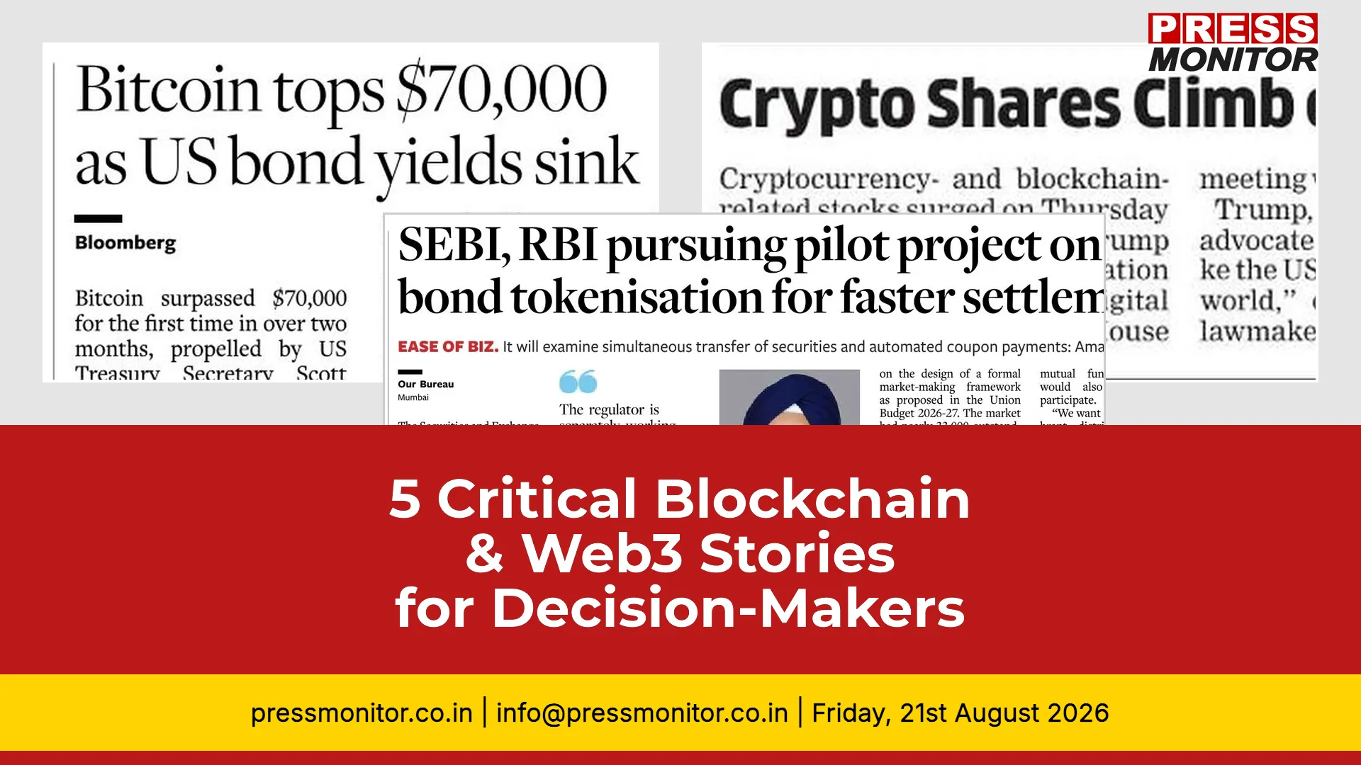 5 Critical Blockchain & Web3 Stories for Decision-Makers