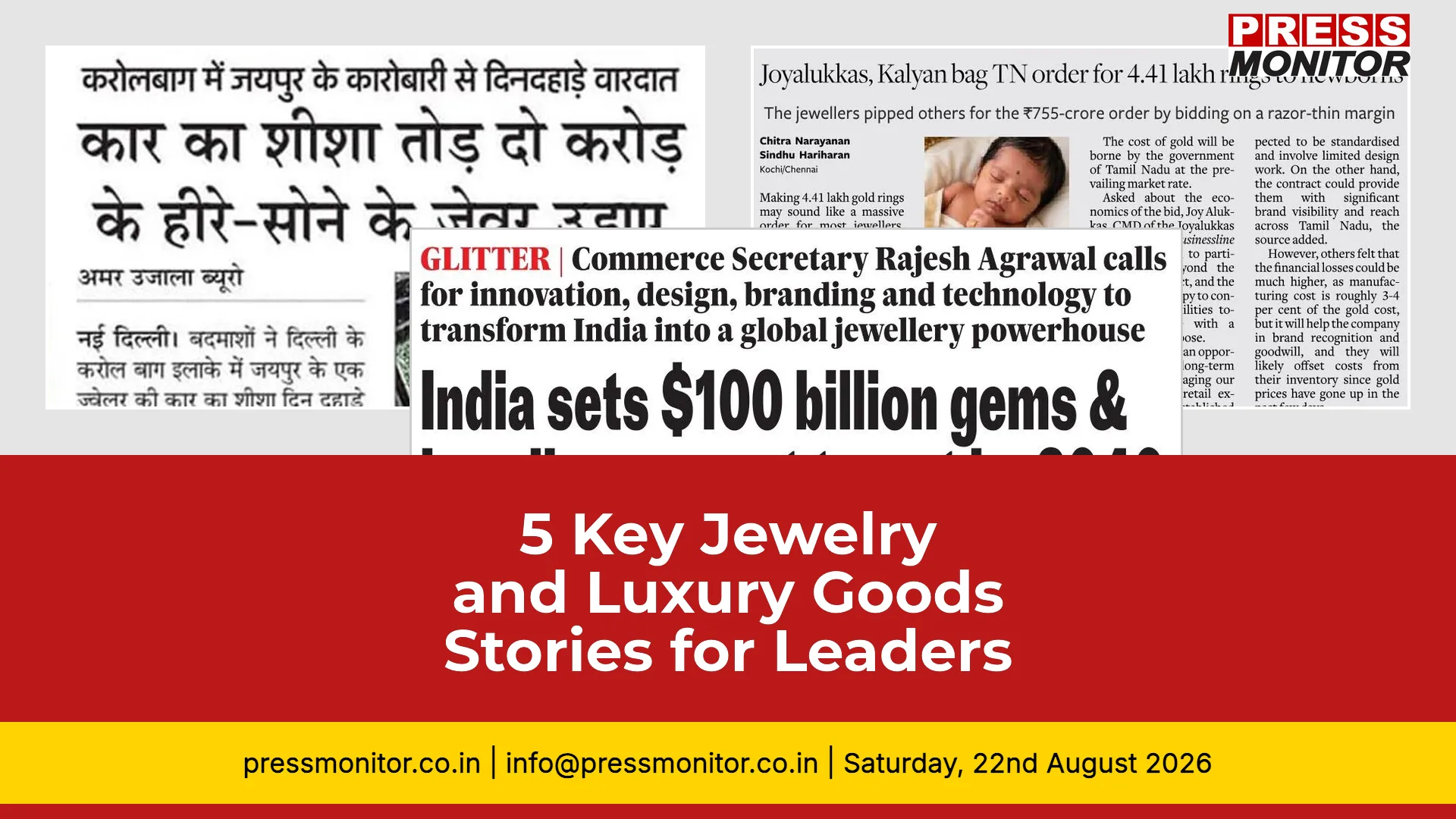 5 Key Jewelry and Luxury Goods Stories for Industry Leaders