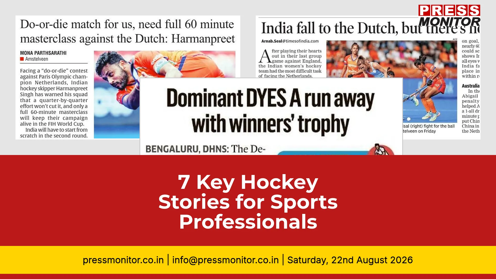 7 Key Hockey Stories for Sports Professionals
