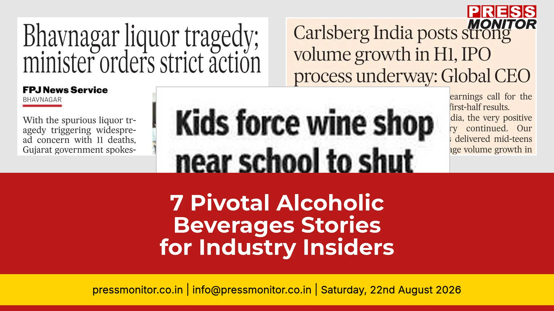 7 Pivotal Alcoholic Beverages Stories for Industry Insiders