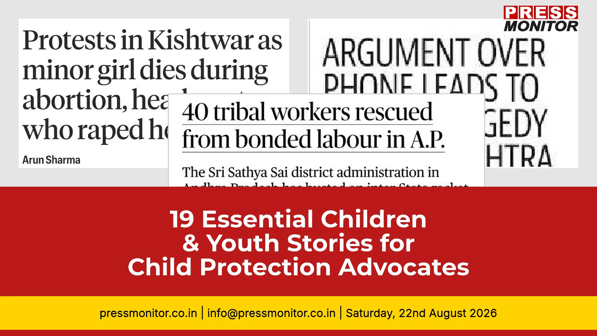 19 Essential Children & Youth Stories for Child Protection Advocates