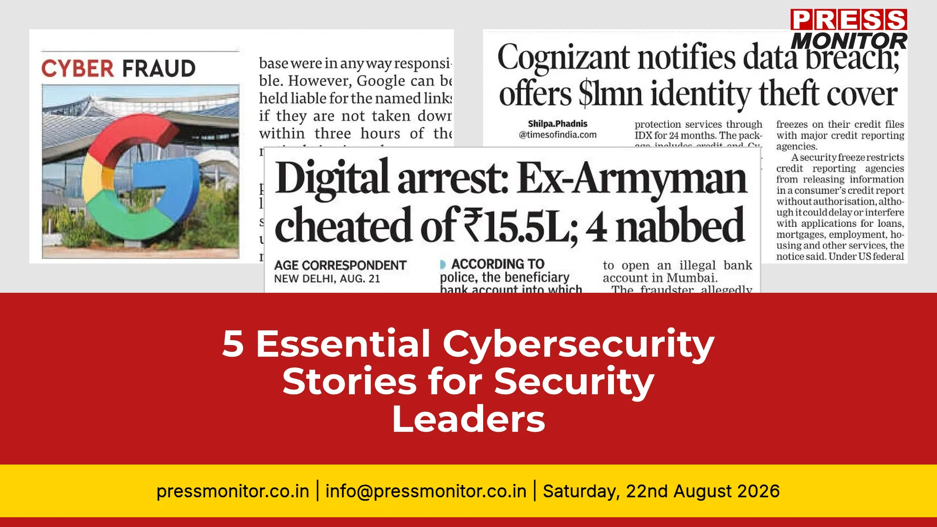 5 Essential Cybersecurity Stories for Security Leaders