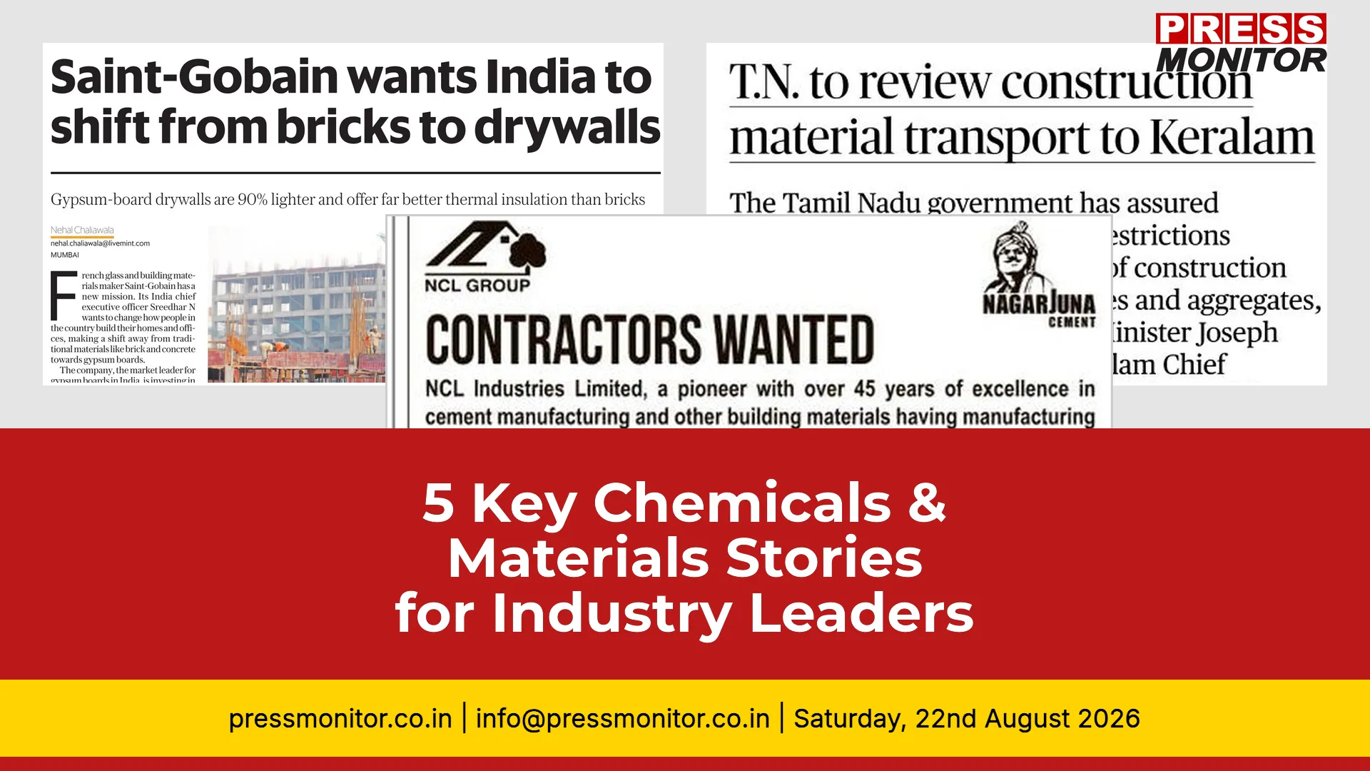 5 Key Chemicals & Materials Stories for Industry Leaders