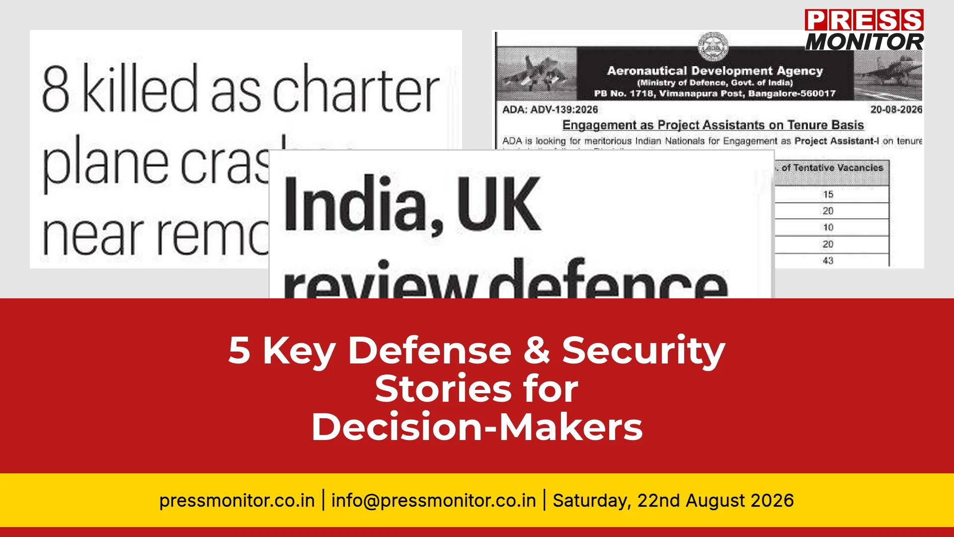 5 Key Defense & Security Stories for Decision-Makers