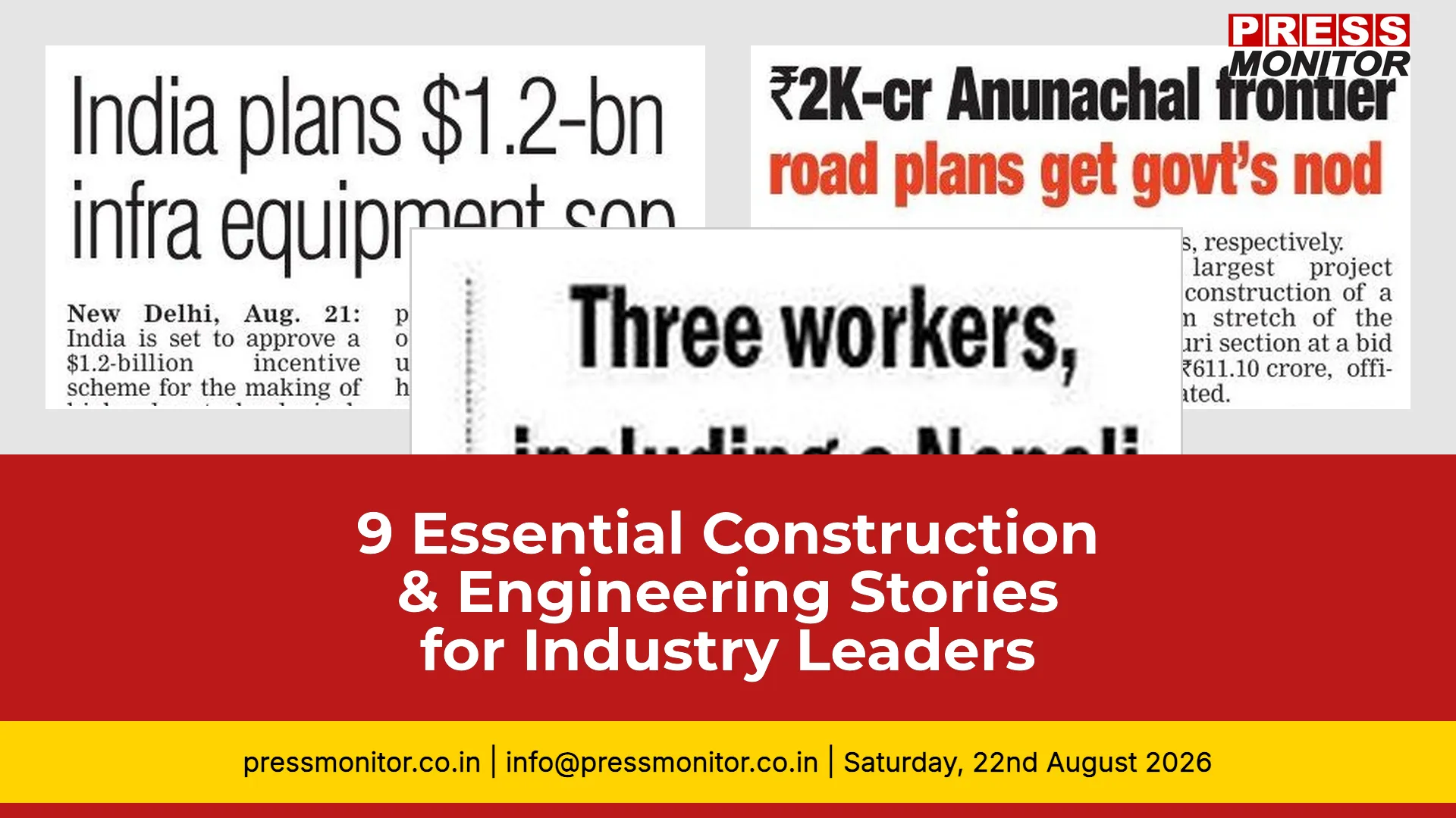 9 Essential Construction & Engineering Stories for Industry Leaders