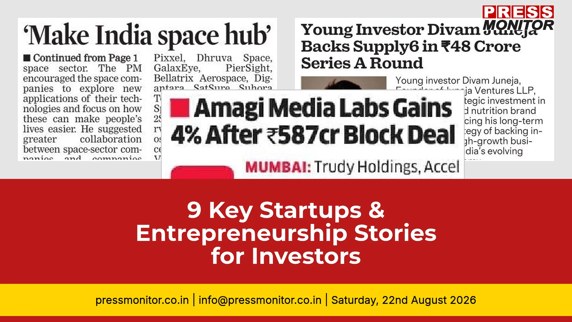 9 Key Startups & Entrepreneurship Stories for Investors