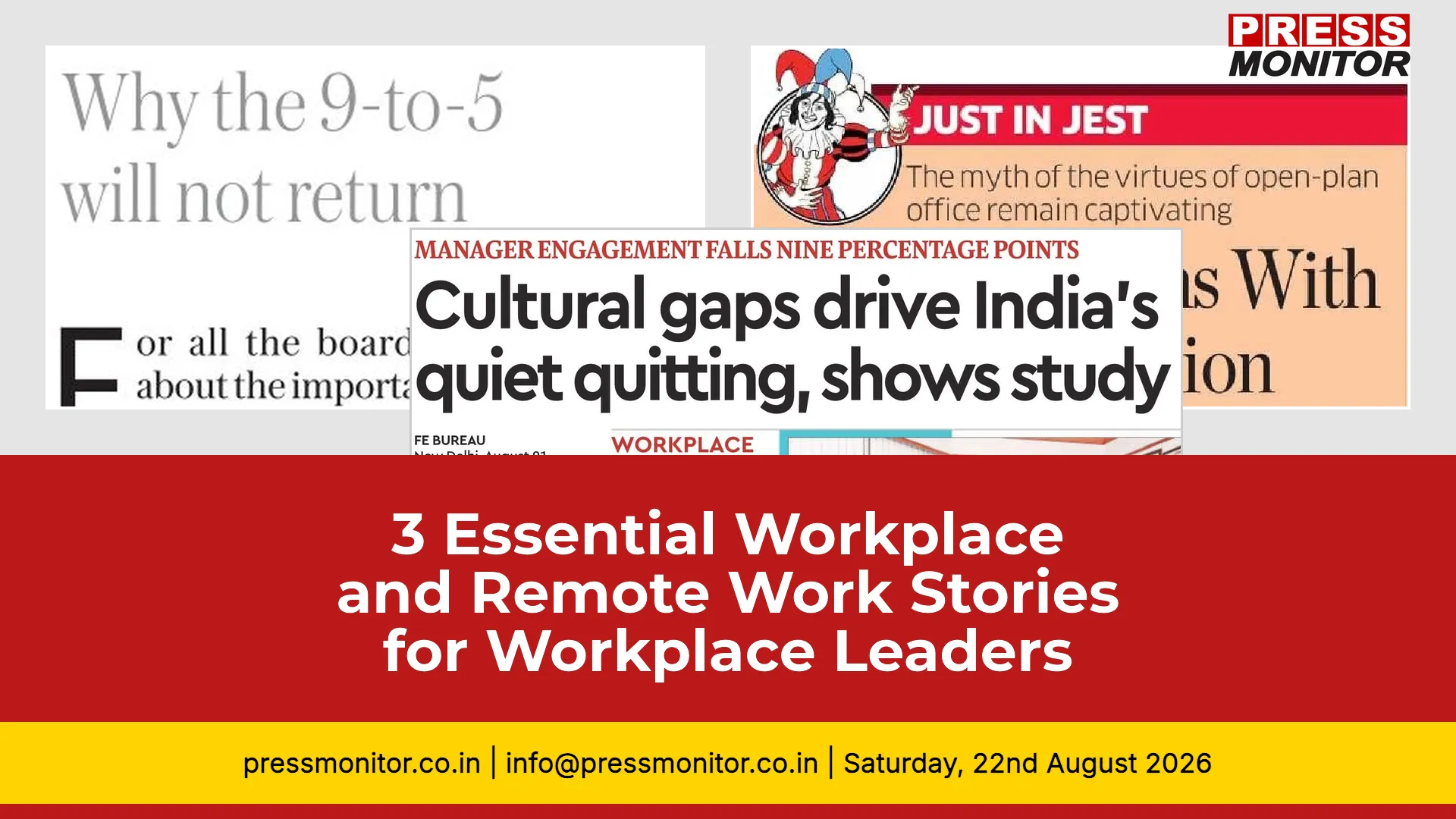 3 Essential Workplace & Remote Work Stories for Workplace Leaders