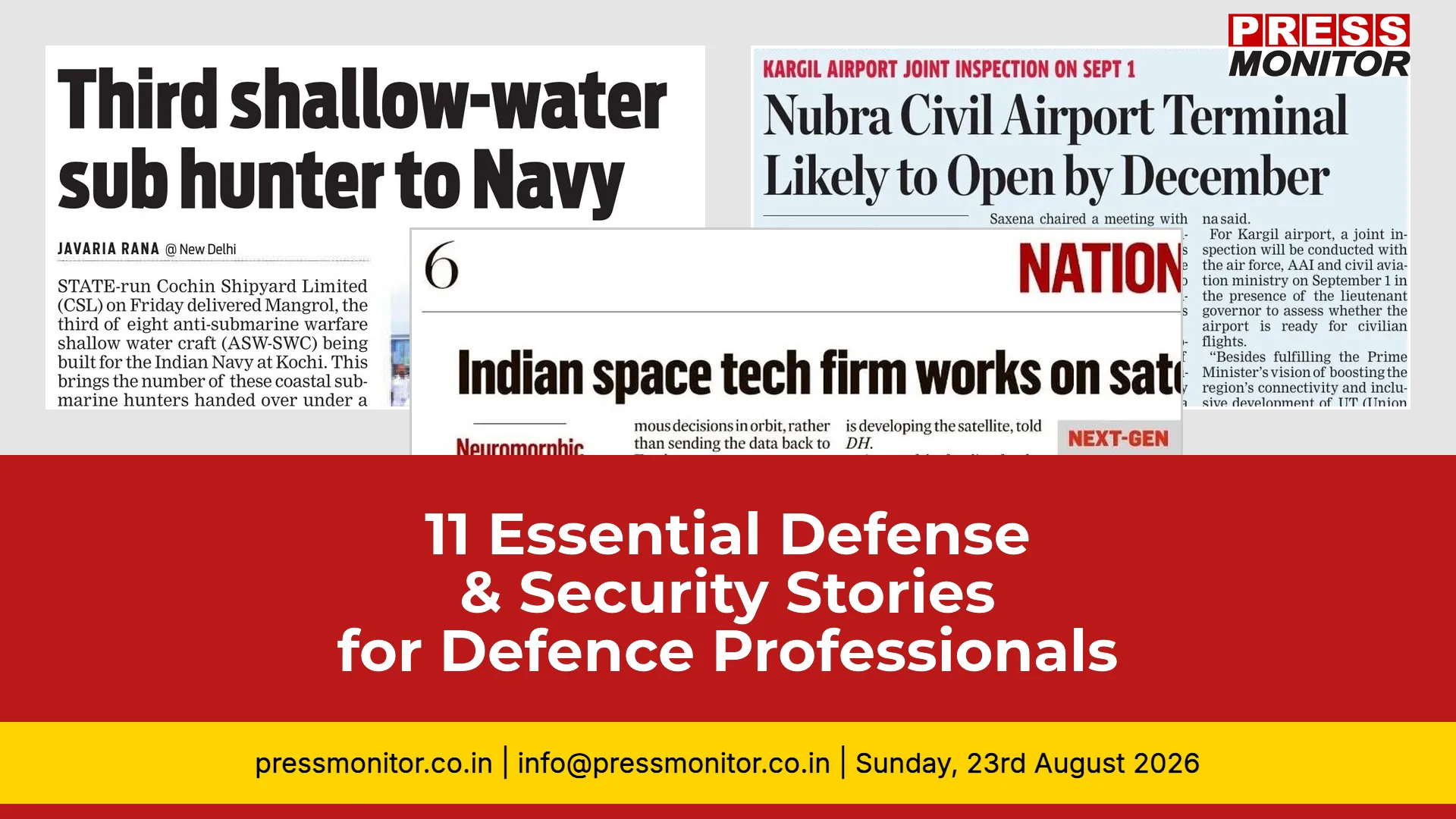 11 Essential Defense & Security Stories for Defence Professionals
