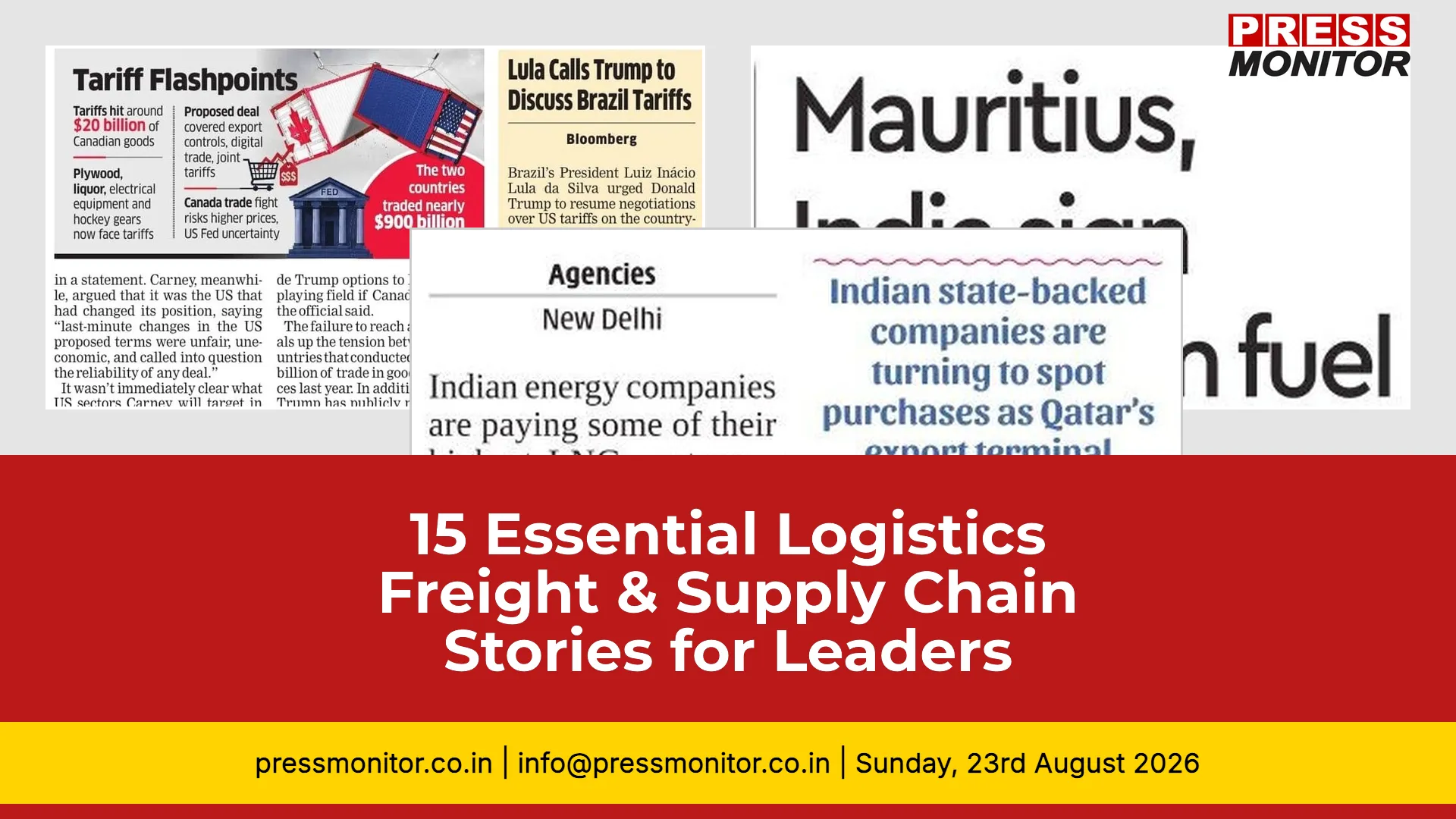 15 Essential Logistics, Freight & Supply Chain Stories for Leaders