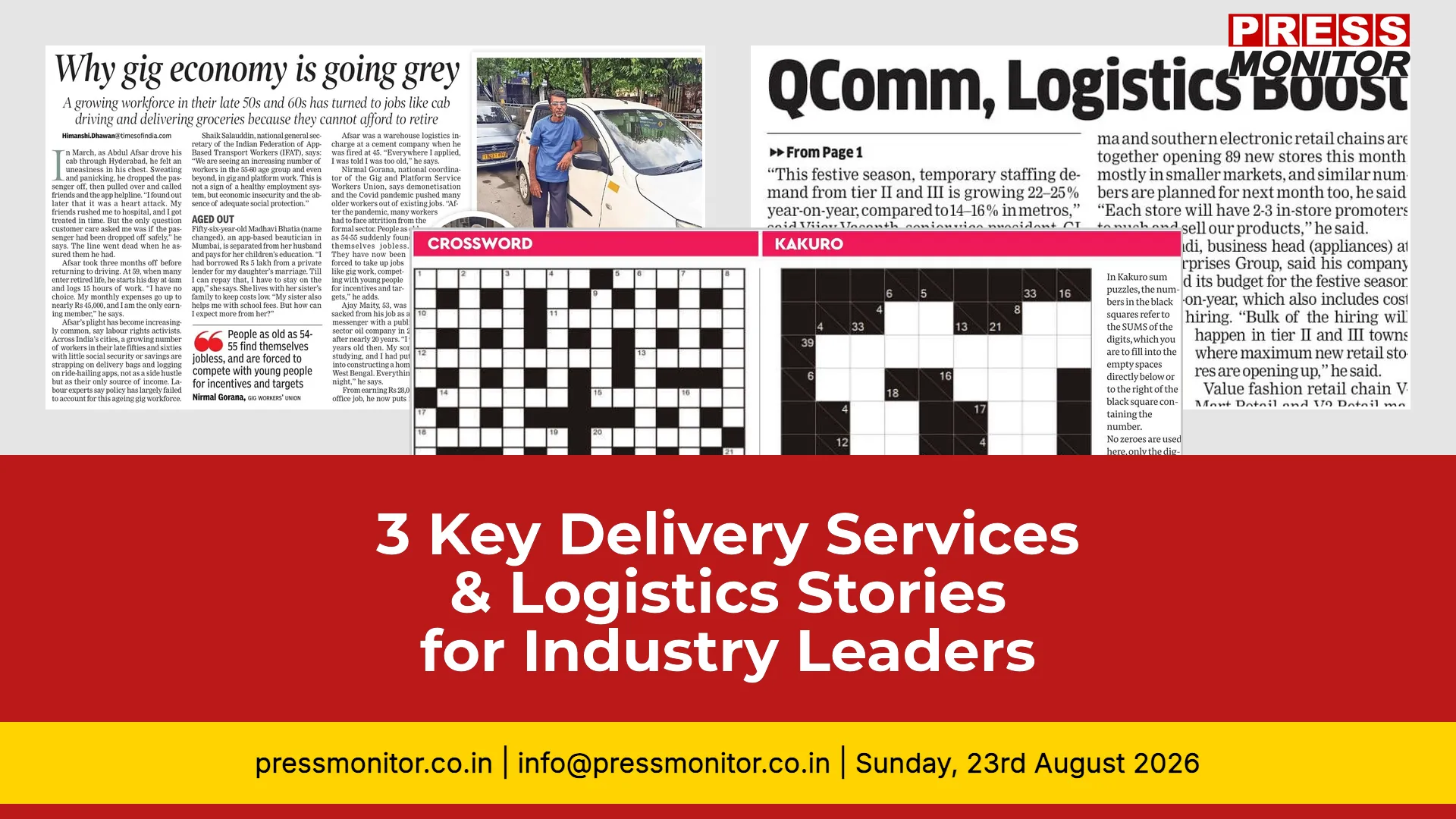 3 Key Delivery Services & Logistics Stories for Industry Leaders