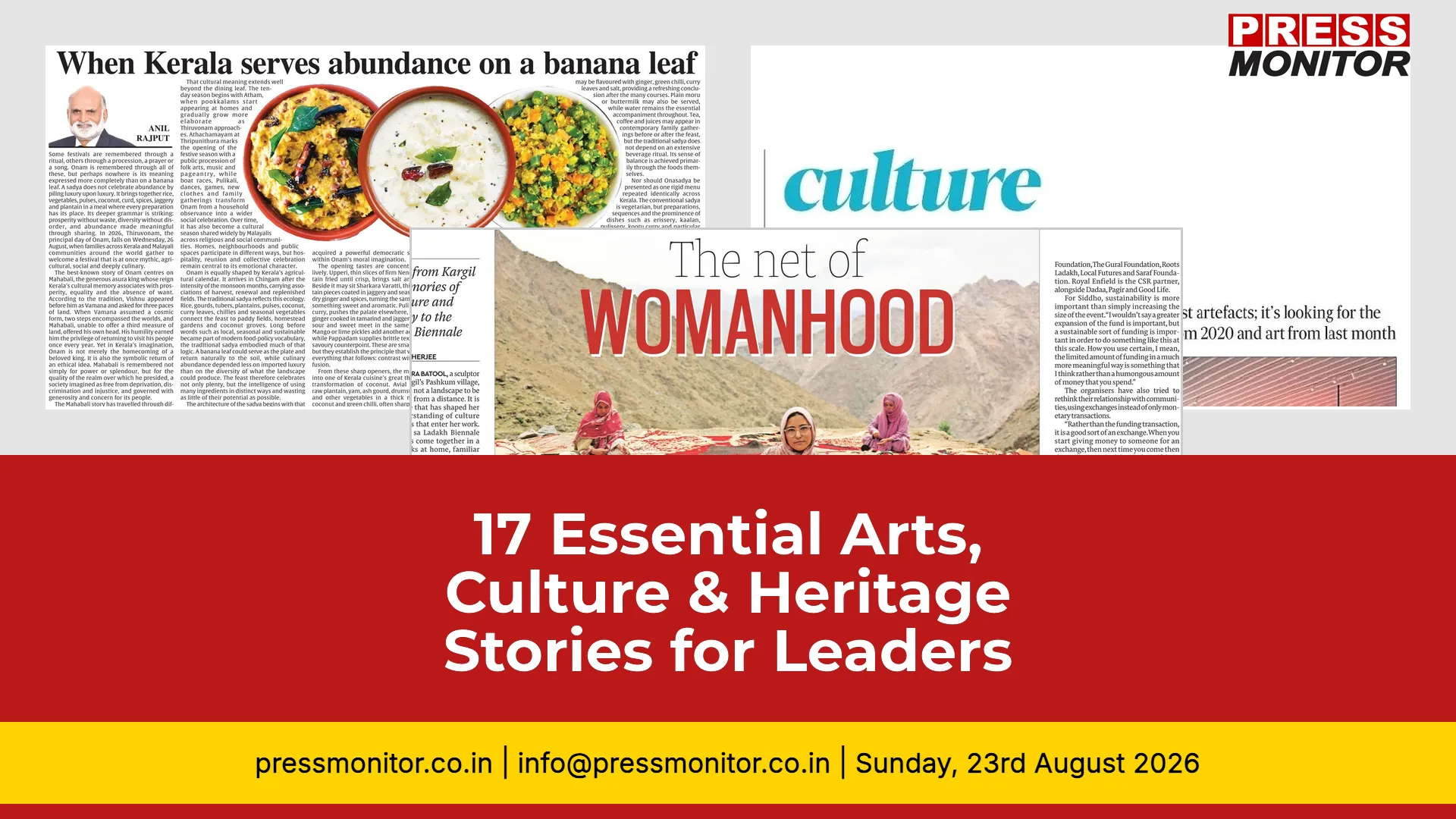 17 Essential Arts, Culture & Heritage Stories for Cultural Leaders