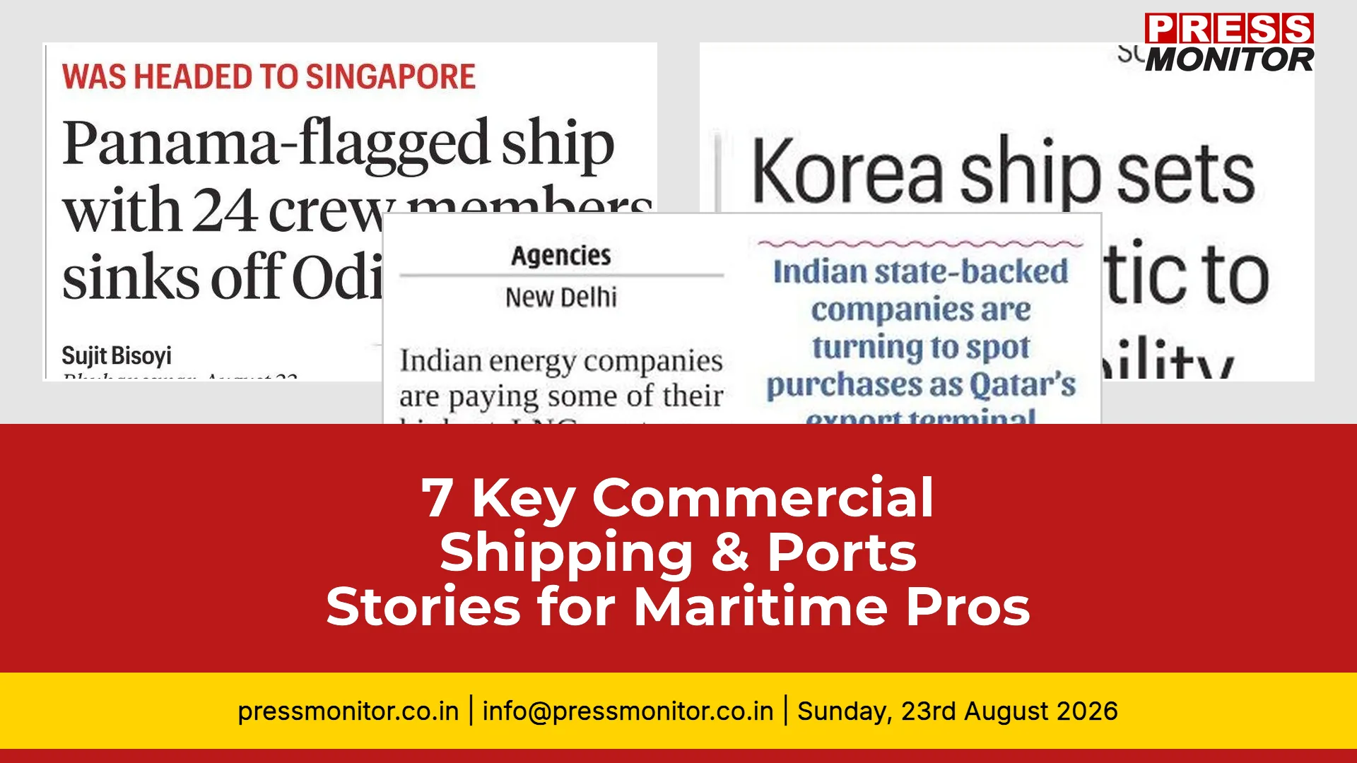 7 Key Commercial Shipping & Ports Stories for Maritime Professionals