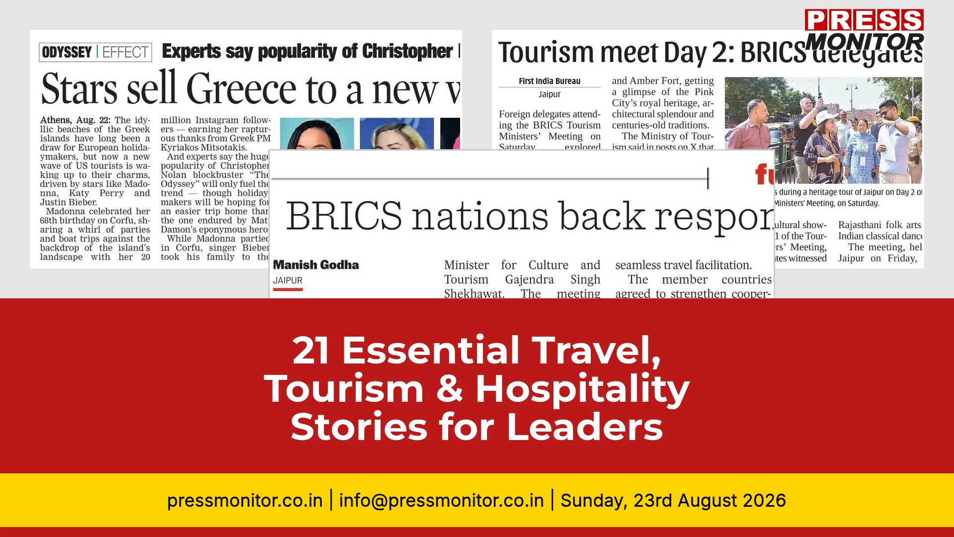 21 Essential Travel, Tourism & Hospitality Stories for Industry Leaders