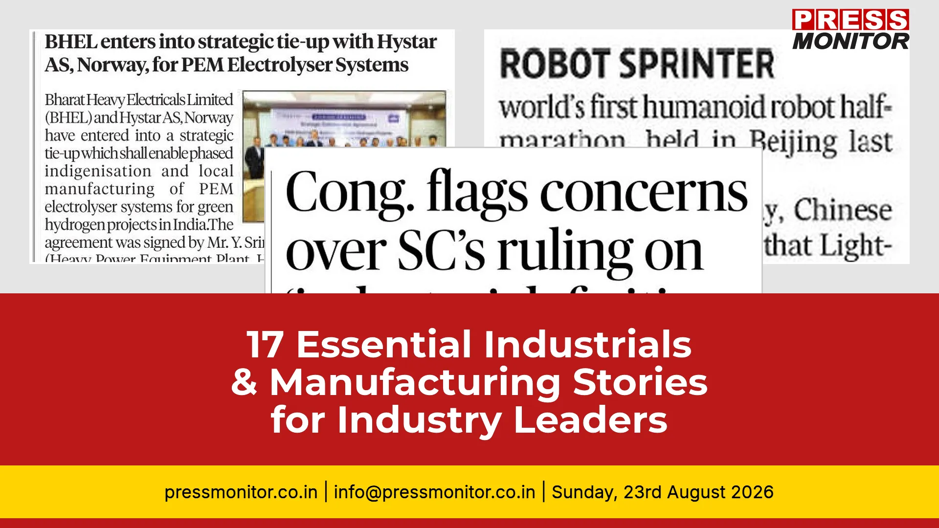 17 Essential Industrials & Manufacturing Stories for Industry Leaders