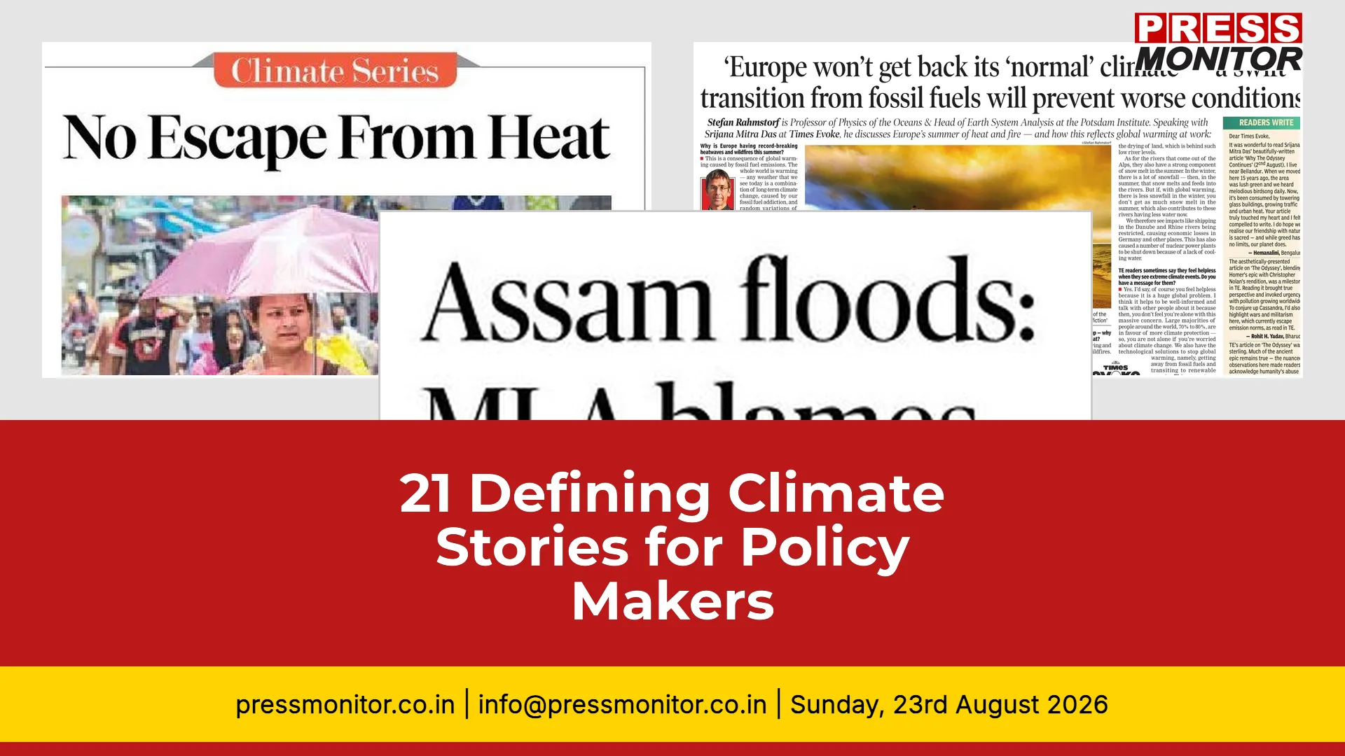 21 Defining Climate Stories for Policy Makers