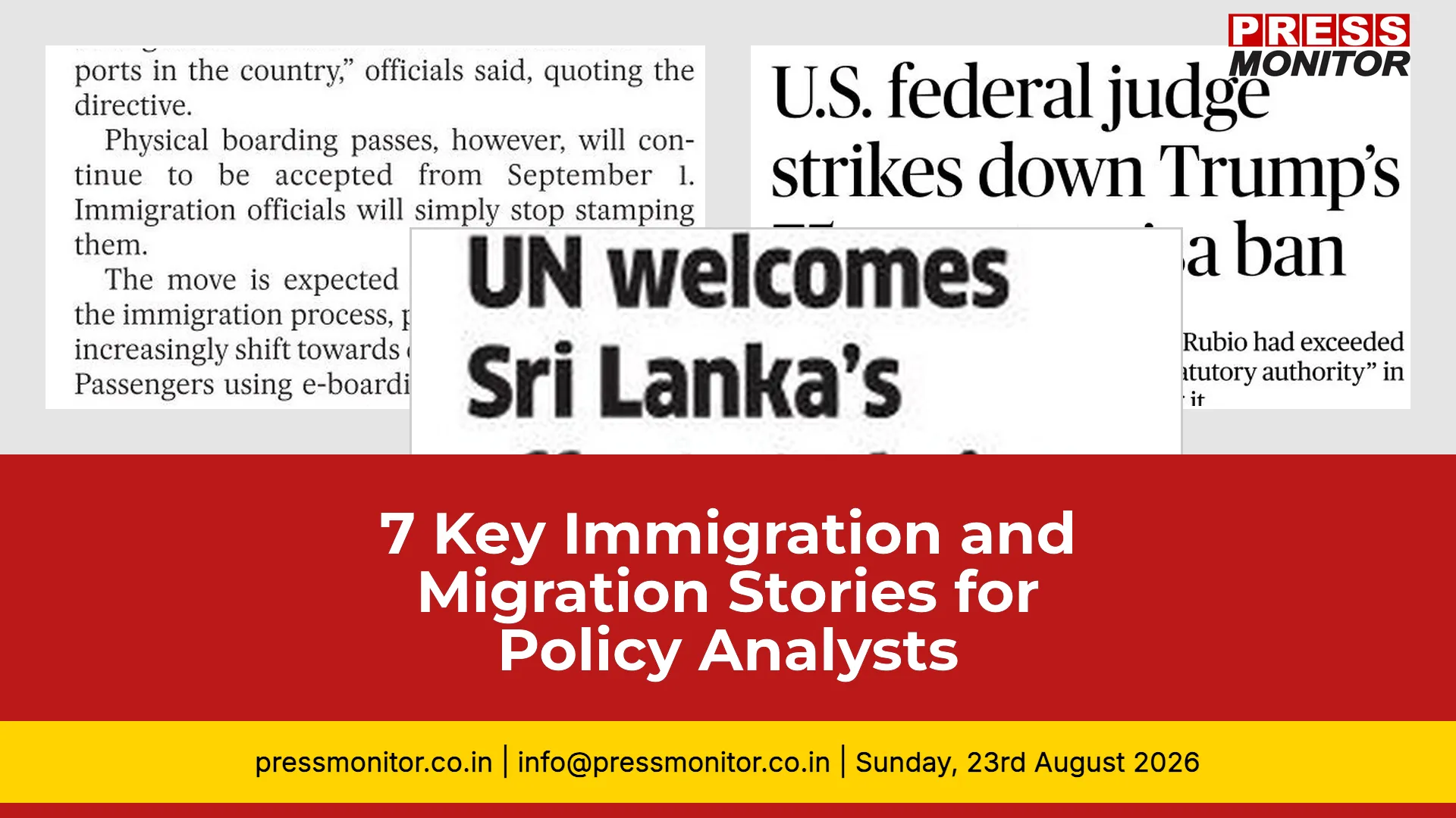 7 Key Immigration and Migration Stories for Policy Analysts