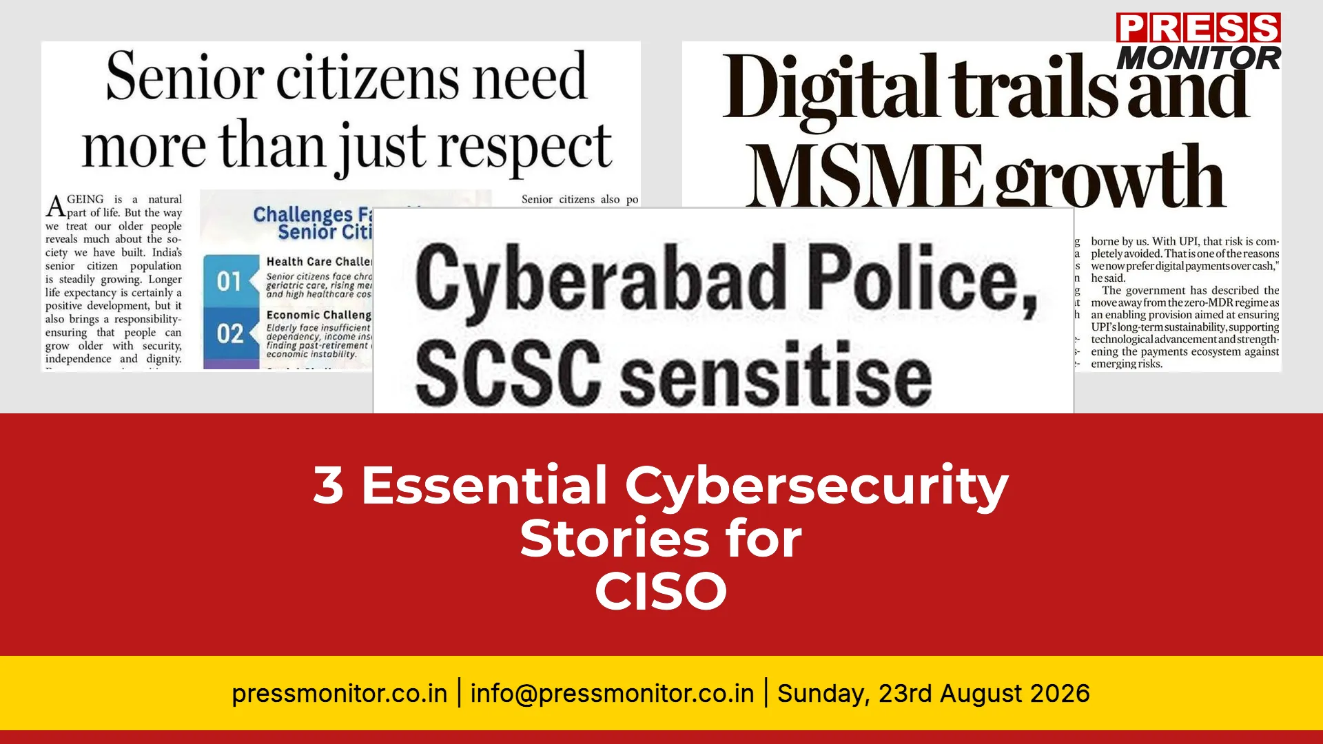 3 Essential Cybersecurity Stories for CISO
