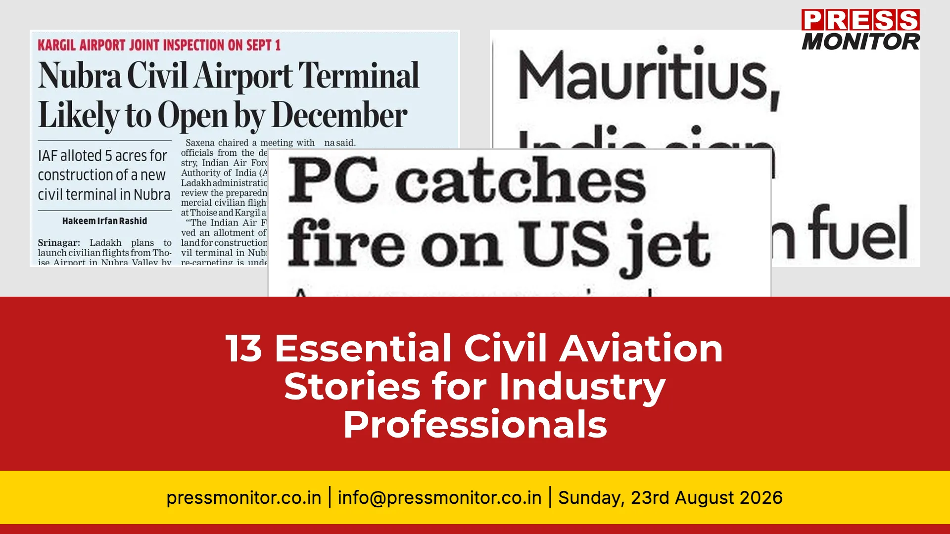 13 Essential Civil Aviation Stories for Industry Professionals