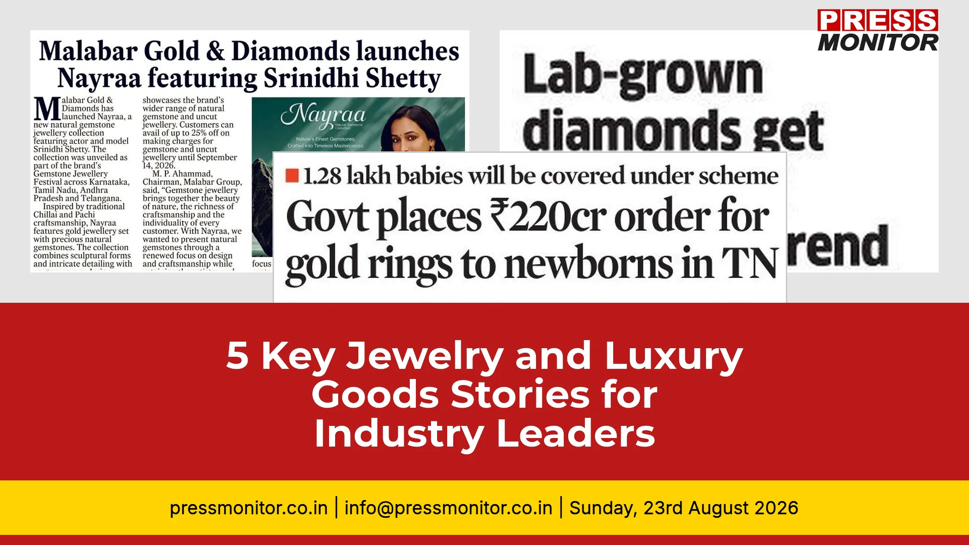 5 Key Jewelry and Luxury Goods Stories for Industry Leaders