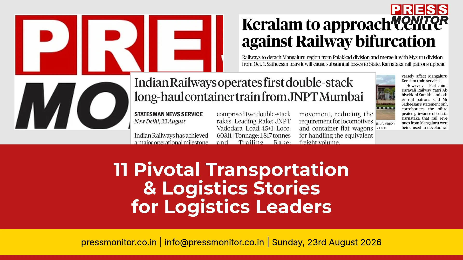 11 Pivotal Transportation & Logistics Stories for Logistics Leaders