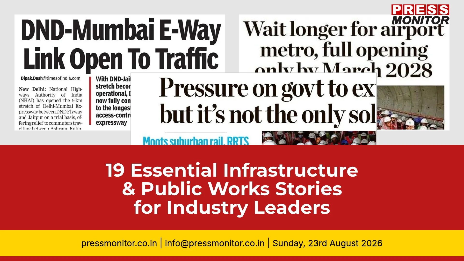 19 Essential Infrastructure & Public Works Stories for Industry Leaders