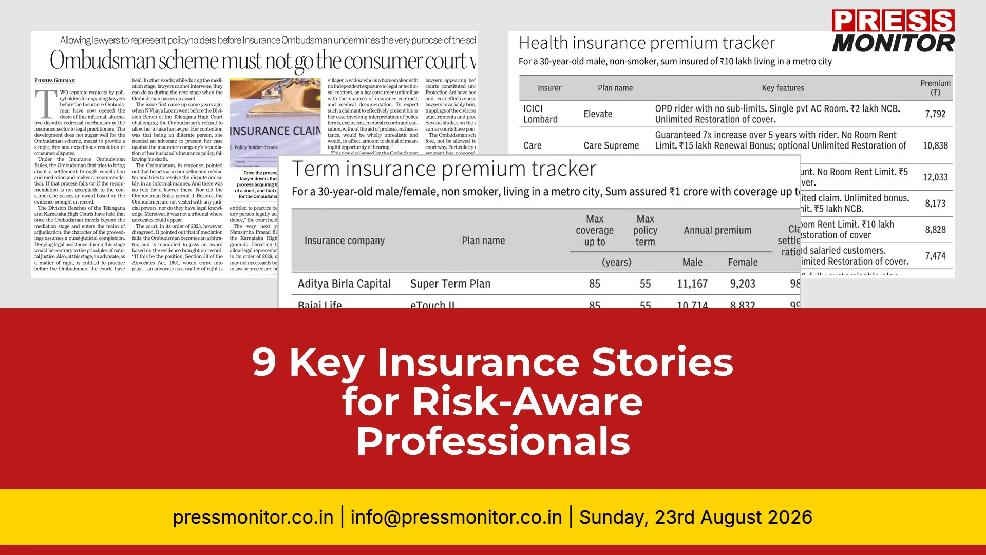 9 Key Insurance Stories for Risk-Aware Professionals