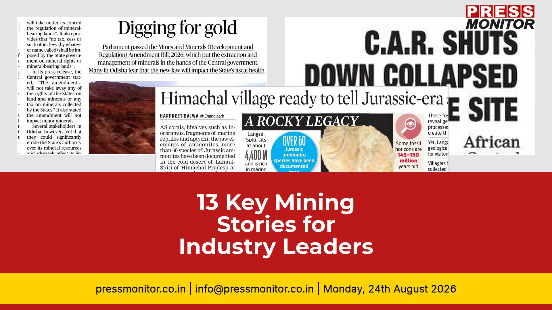 13 Key Mining Stories for Industry Leaders