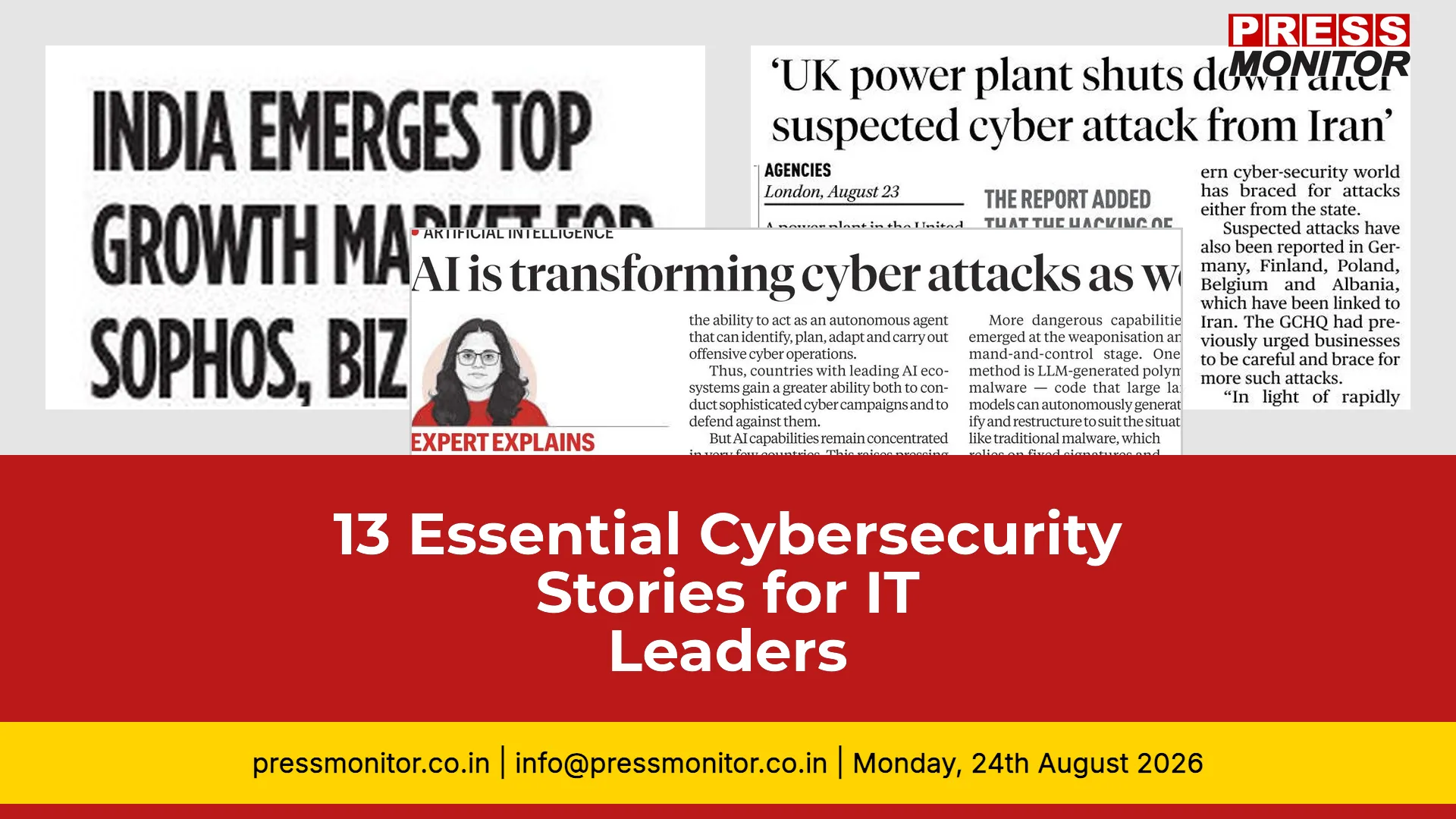13 Essential Cybersecurity Stories for IT Leaders