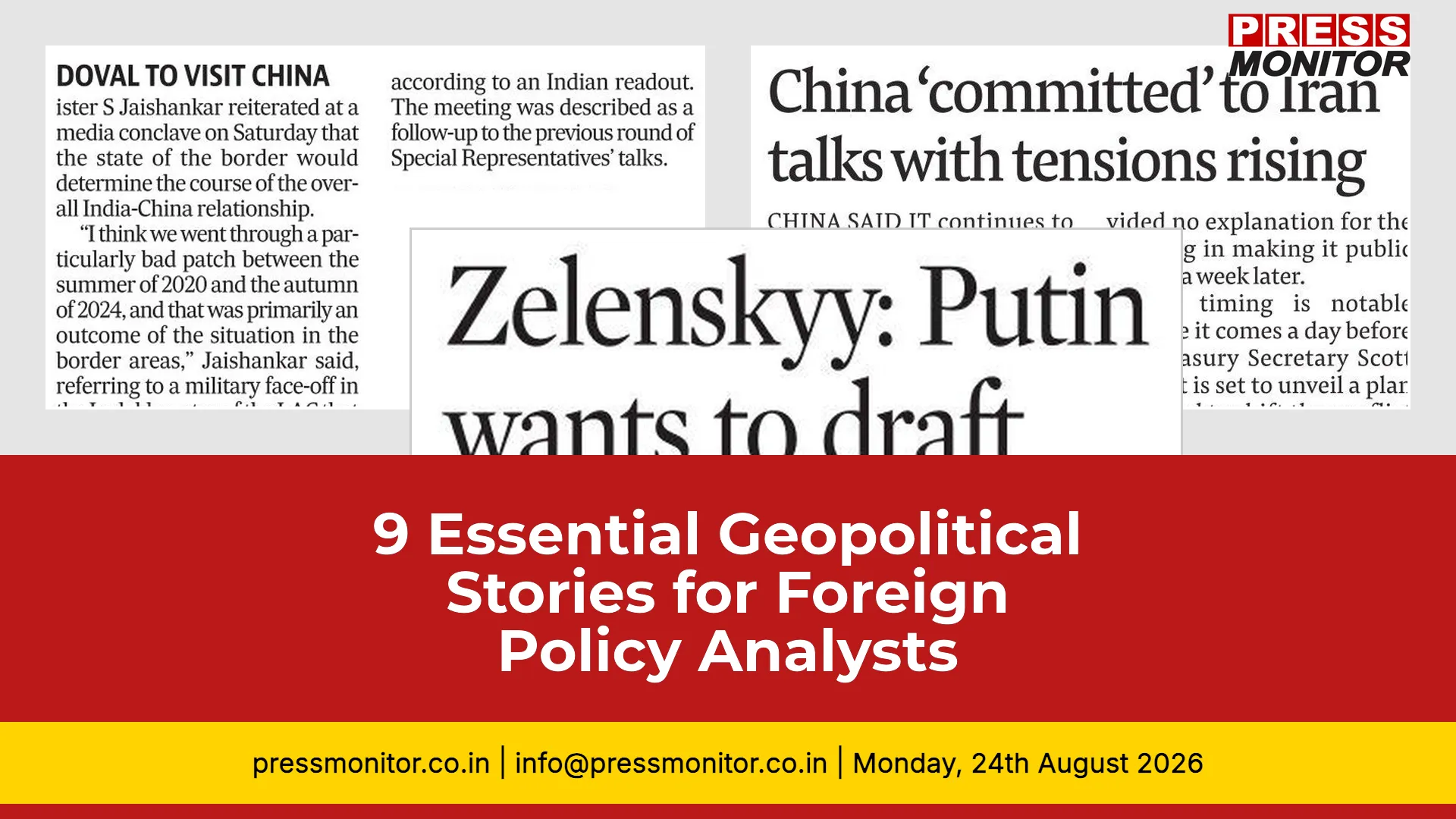 9 Essential Geopolitical Stories for Foreign Policy Analysts