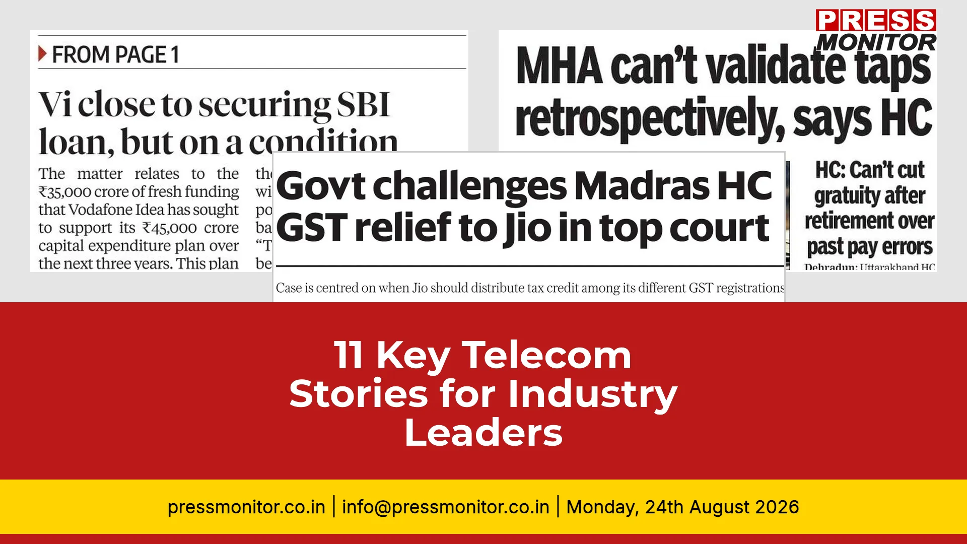 11 Key Telecom Stories for Industry Leaders