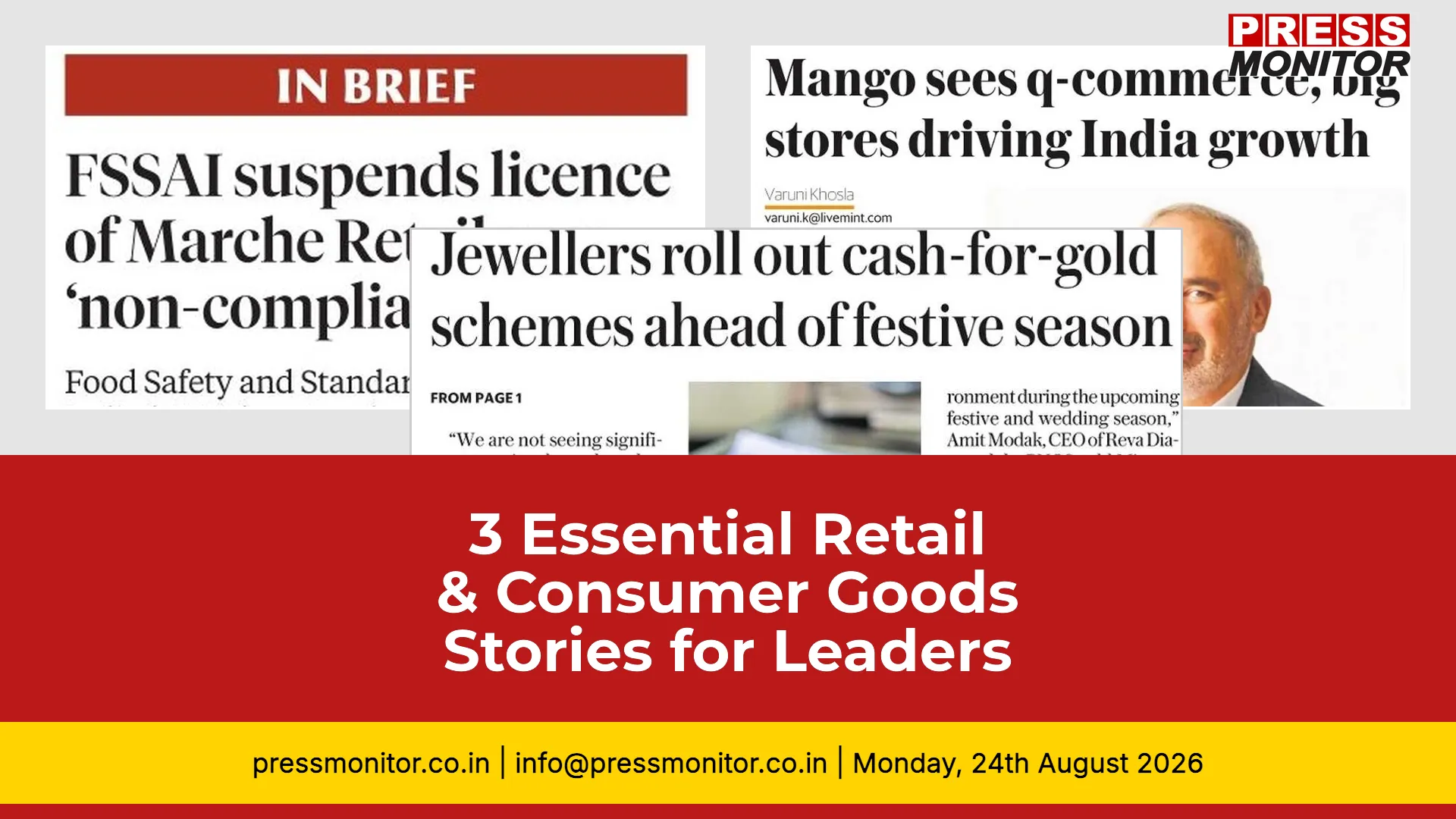 3 Essential Retail & Consumer Goods Stories for Industry Leaders