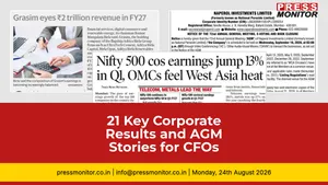 21 Key Corporate Results and AGM Stories for CFOs