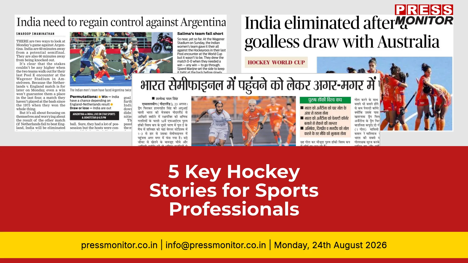5 Key Hockey Stories for Sports Professionals