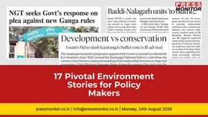 17 Pivotal Environment Stories for Policy Makers
