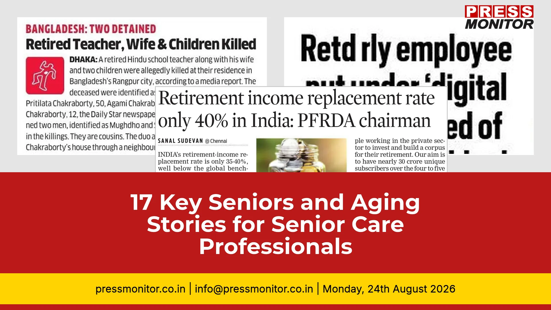 17 Key Seniors and Aging Stories for Senior Care Professionals