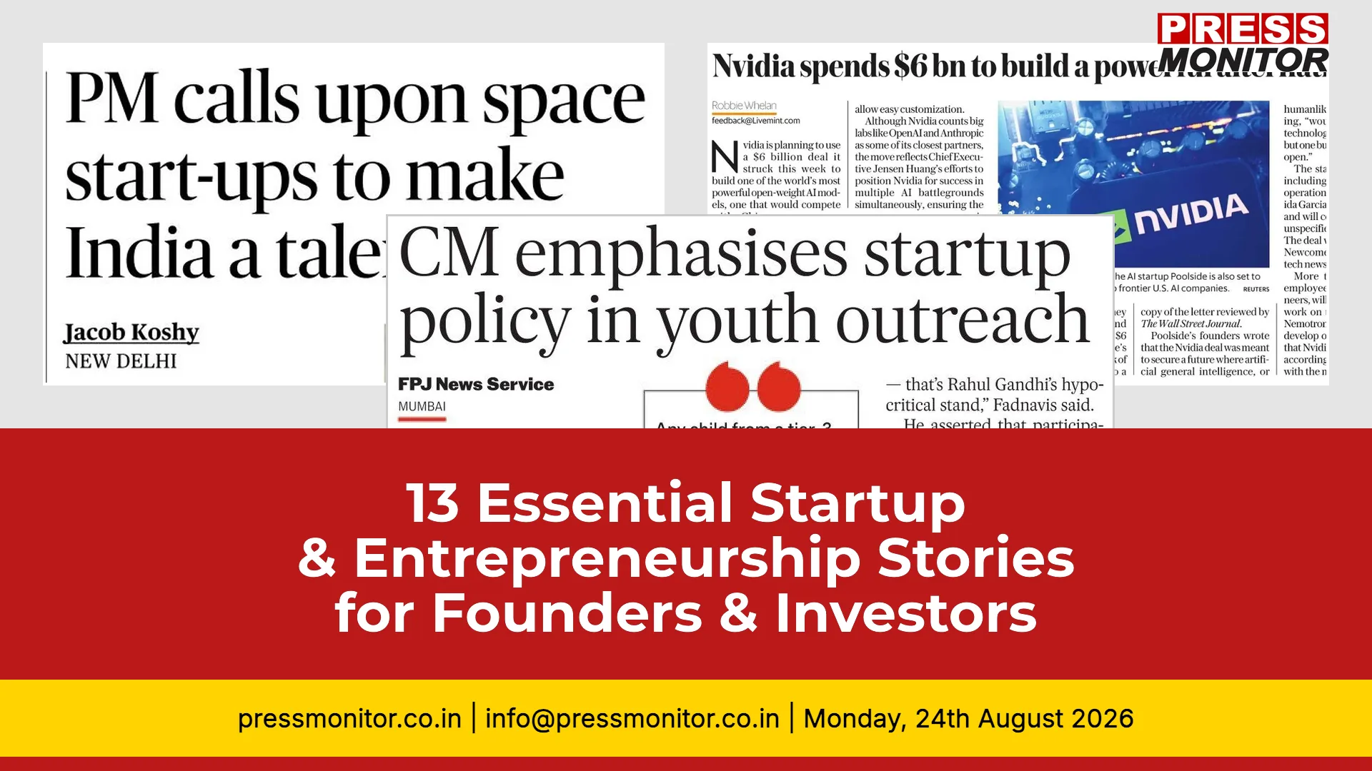 13 Essential Startup & Entrepreneurship Stories for Founders & Investors