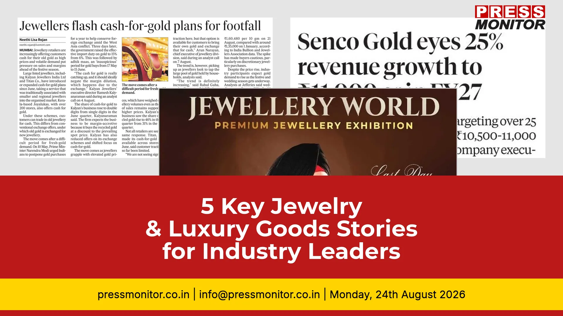 5 Key Jewelry & Luxury Goods Stories for Industry Leaders