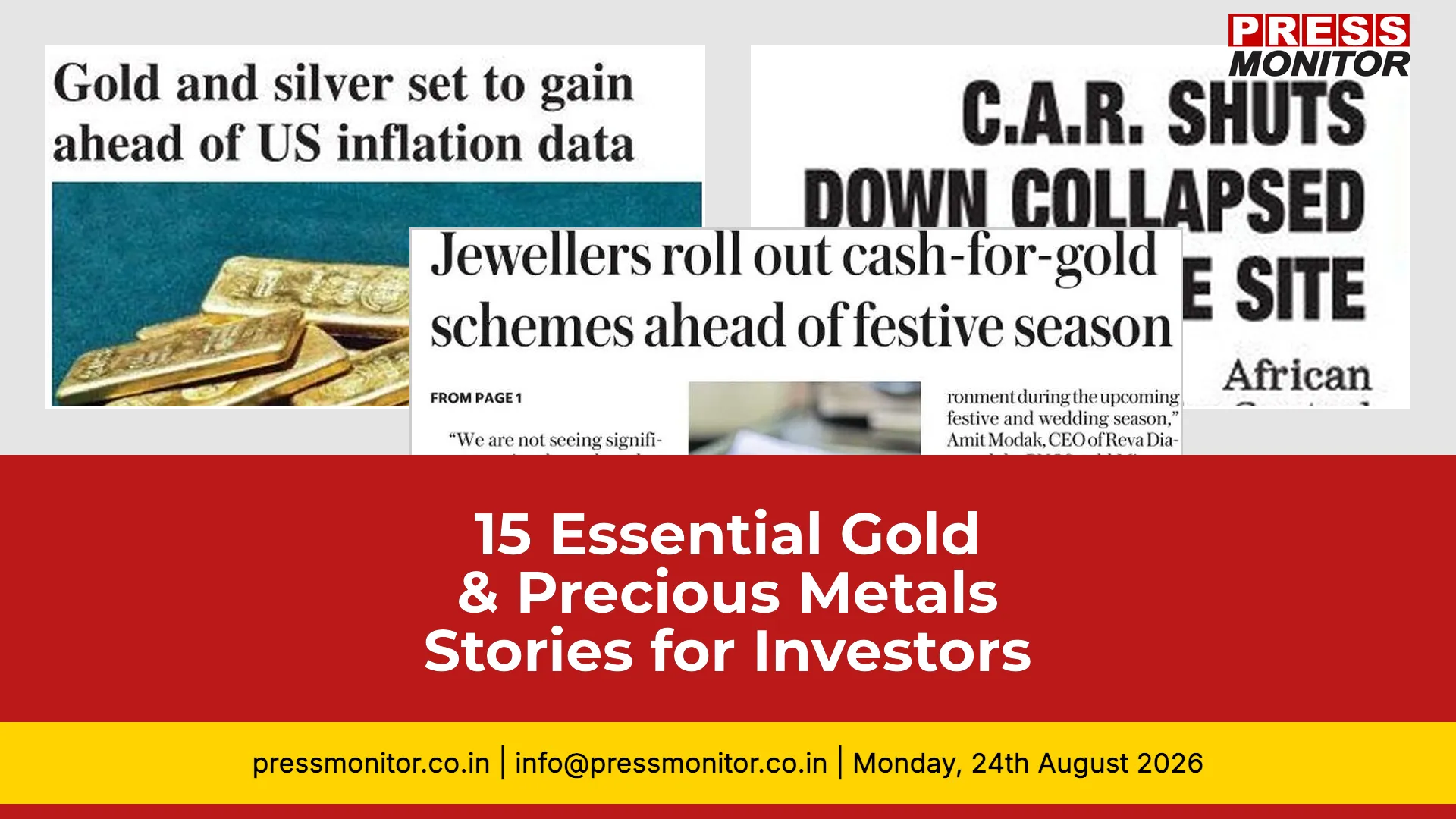 15 Essential Gold & Precious Metals Stories for Investors