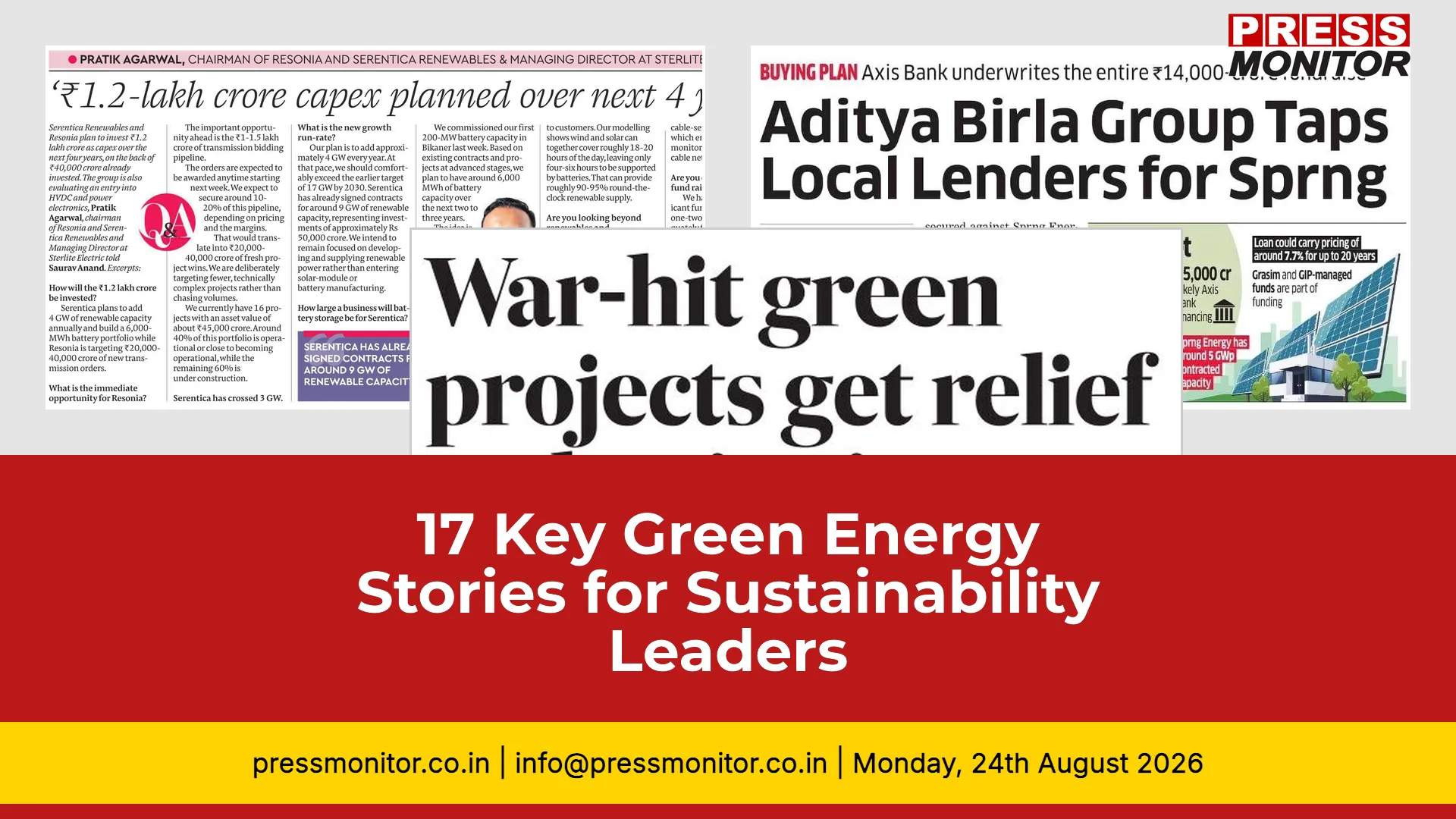 17 Key Green Energy Stories for Sustainability Leaders