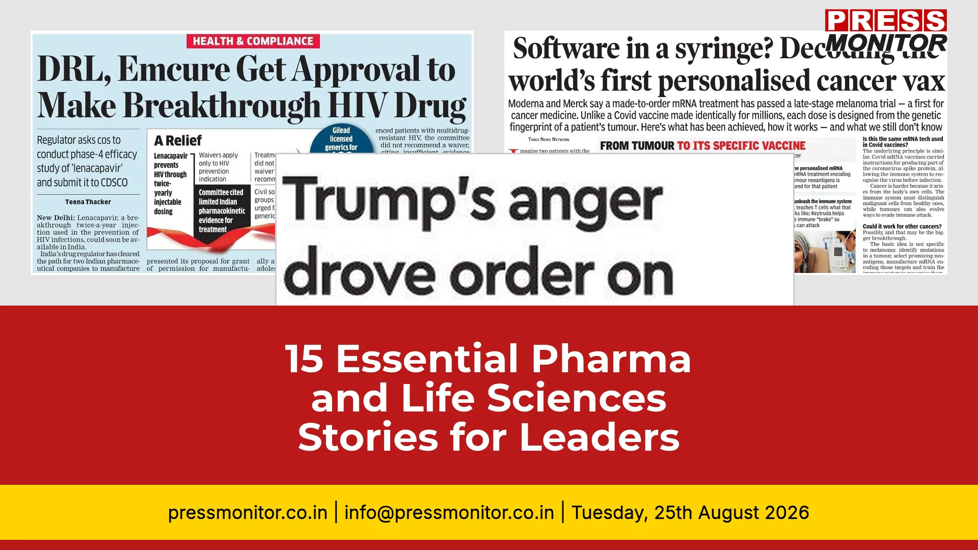 15 Essential Pharmaceuticals & Life Sciences Stories for Industry Leaders