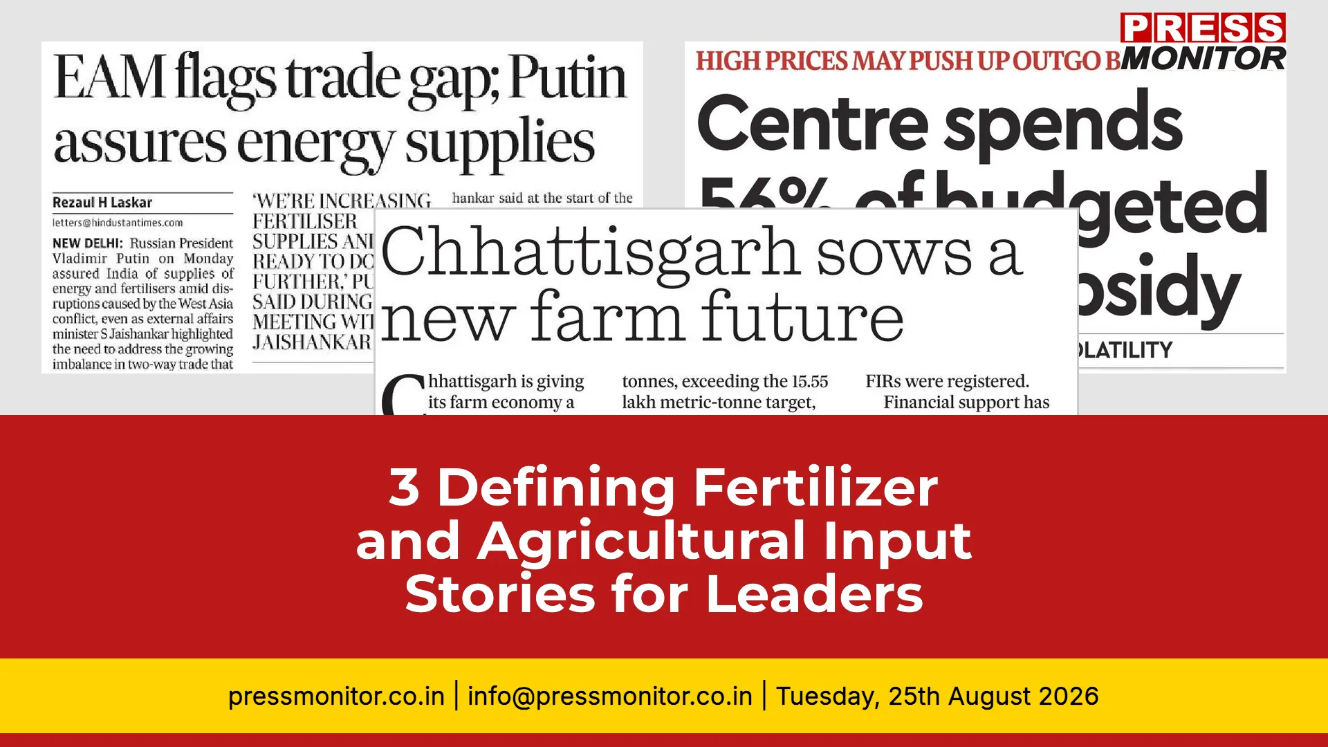 3 Defining Fertilizer and Agricultural Input Stories for Industry Leaders